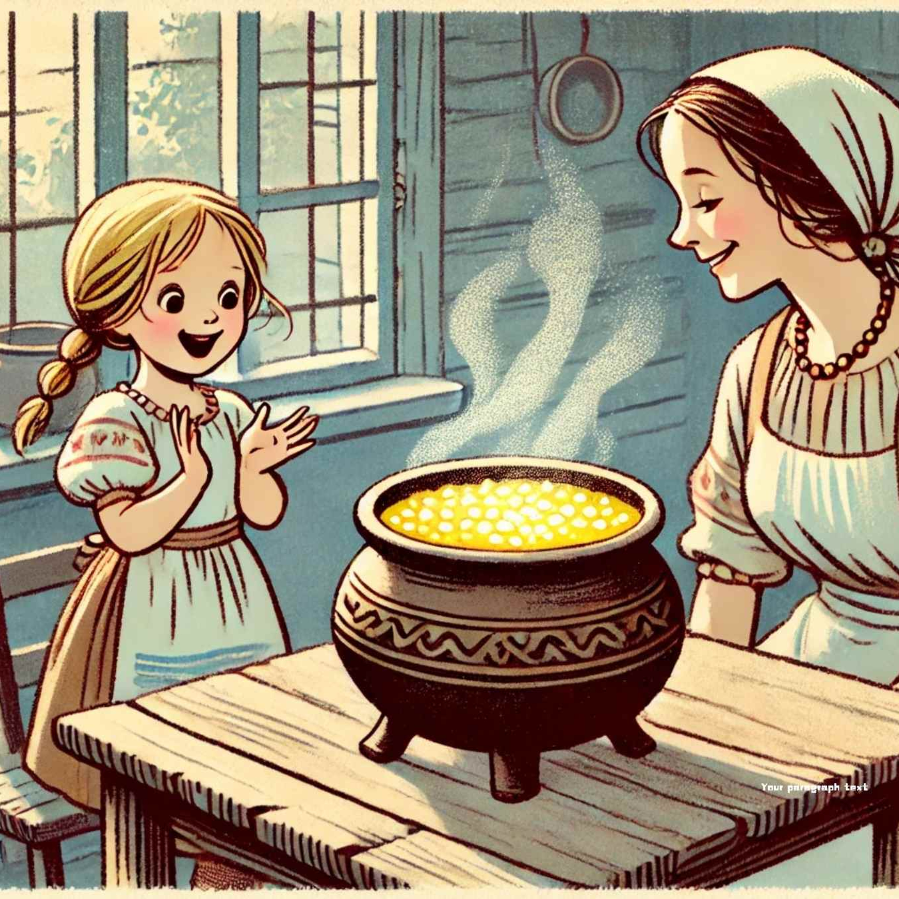 神奇的砂锅 - 中英双语睡前故事 - The Magical Clay Pot - Bedtime Story in Mandarin Chinese and English