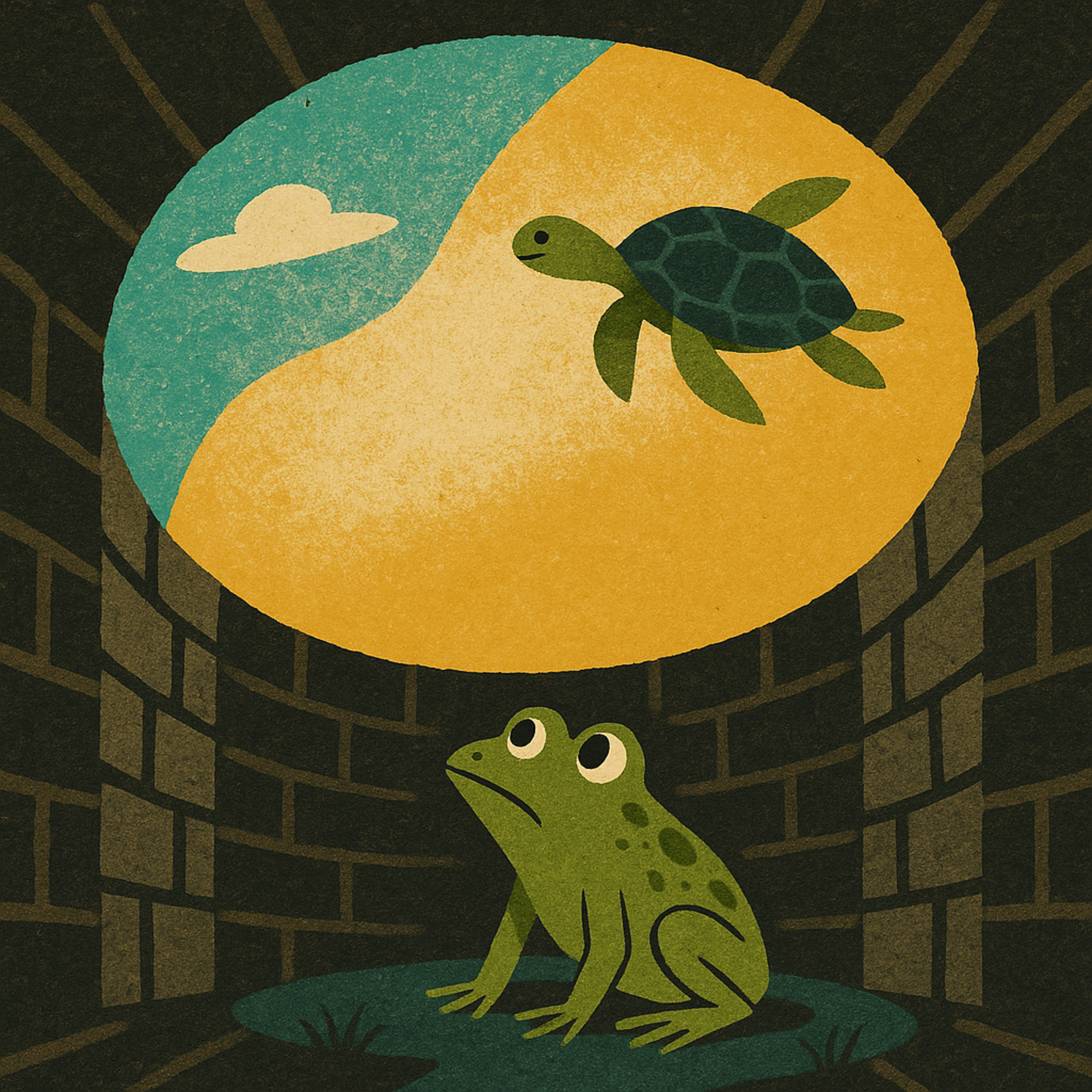 井底之蛙 - 中英文雙語睡前故事 - The Frog at the Bottom of the Well - Bedtime Story in Mandarin Chinese and English