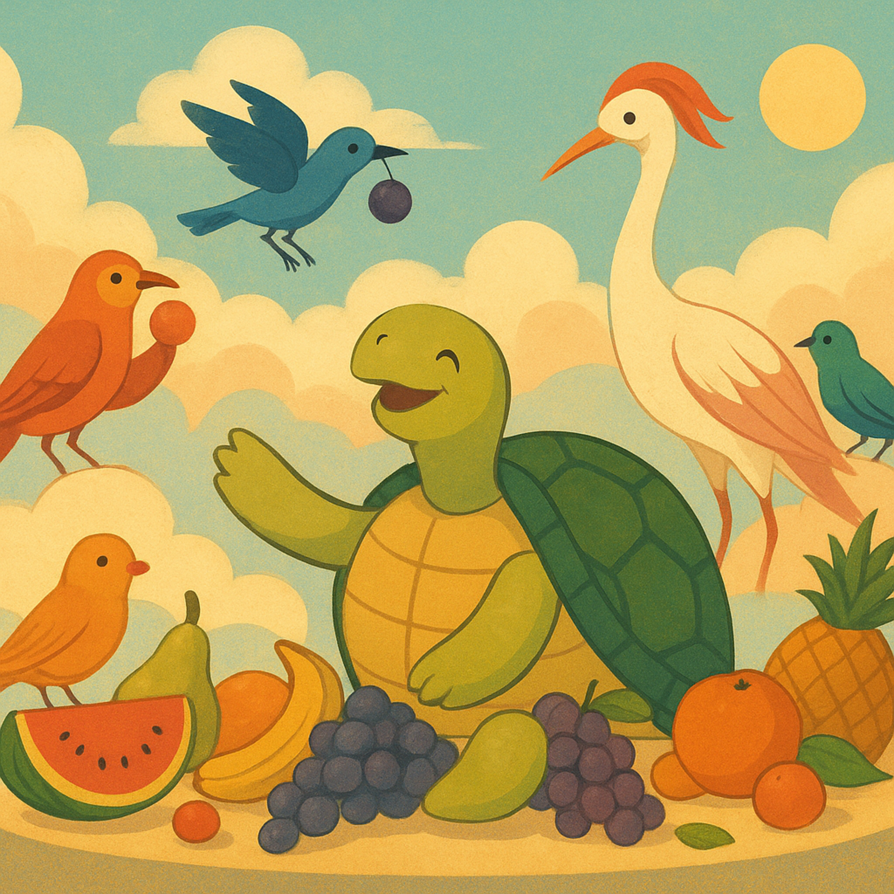 飞上天的乌龟 | The Tortoise Who Reached the Sky | 中英文雙語故事 | Learn Chinese & English Through Bedtime Story