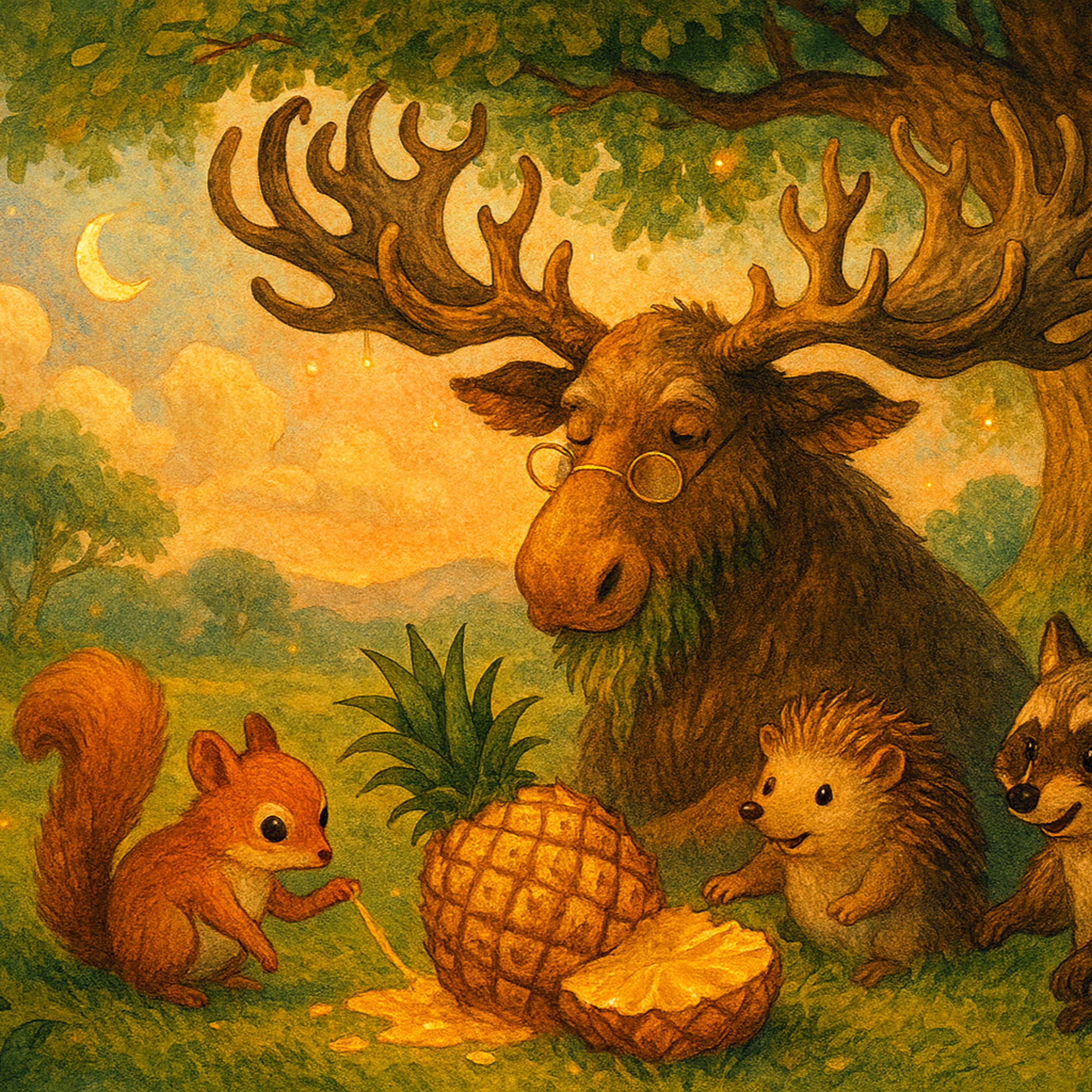 The Mysterious Golden Fruit | 神秘的幸运金果 | 中英文雙語故事 | Learn Chinese & English Through Story Listening