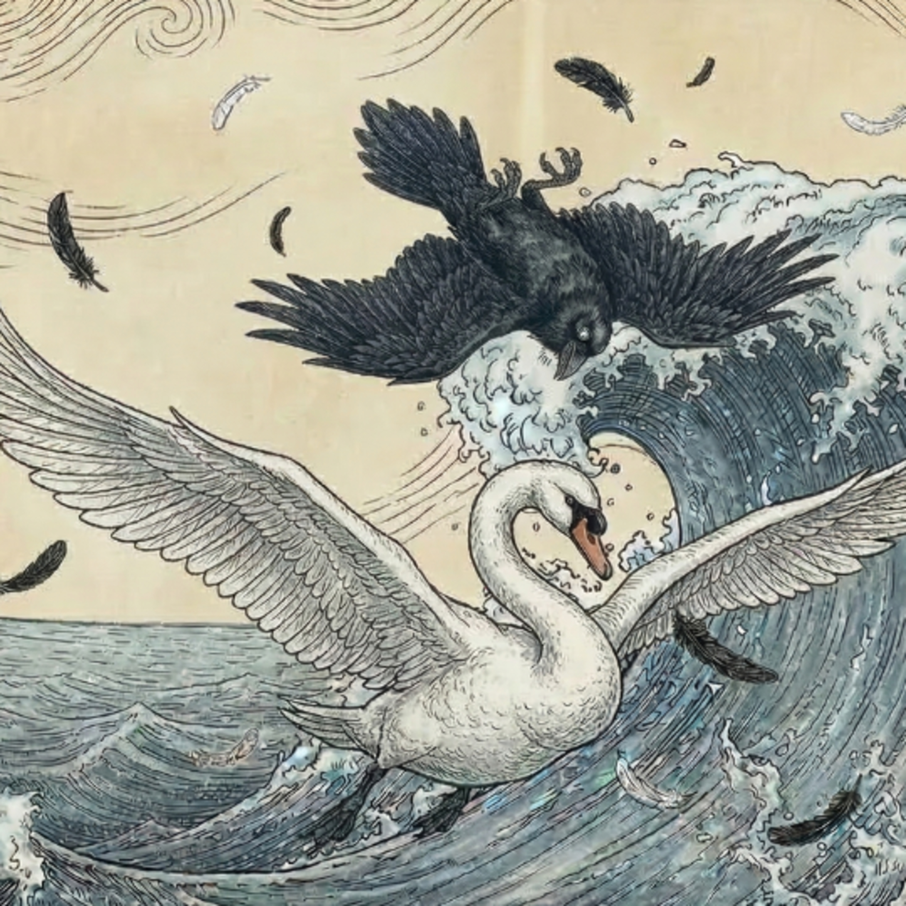The Crow and the Swan | 天鹅与乌鸦 |  Bilingual Bedtime Story (English & Mandarin Chinese) 英中双语故事
