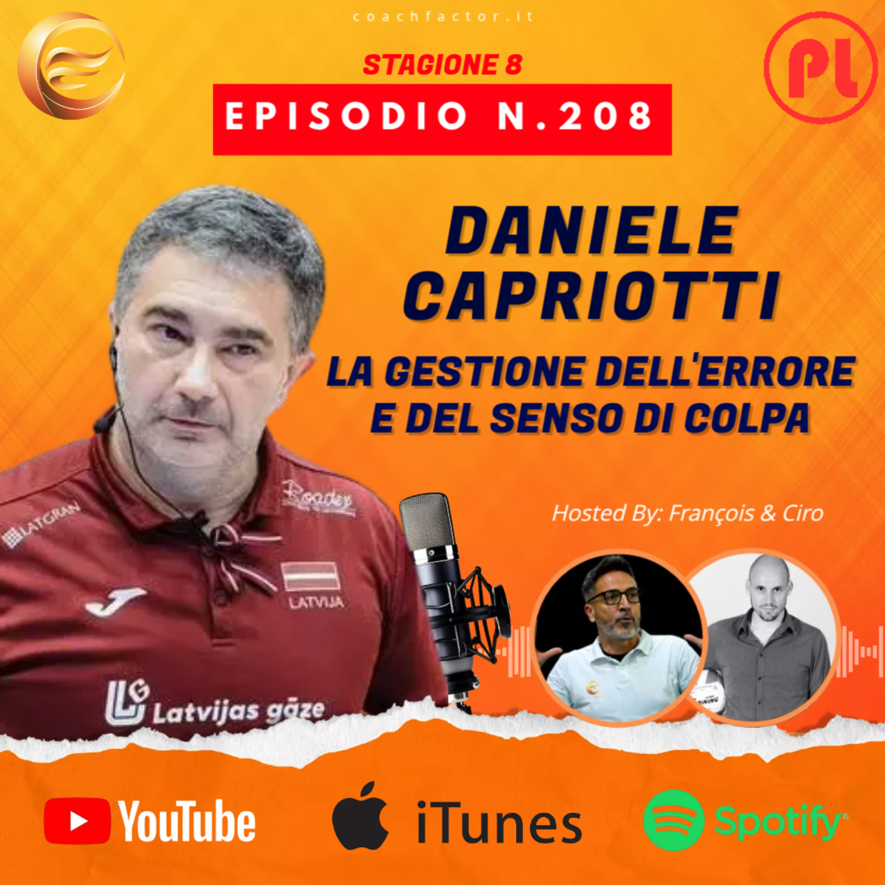 Episodio 208: Daniele Capriotti - La gestione dell'errore e del senso di colpa