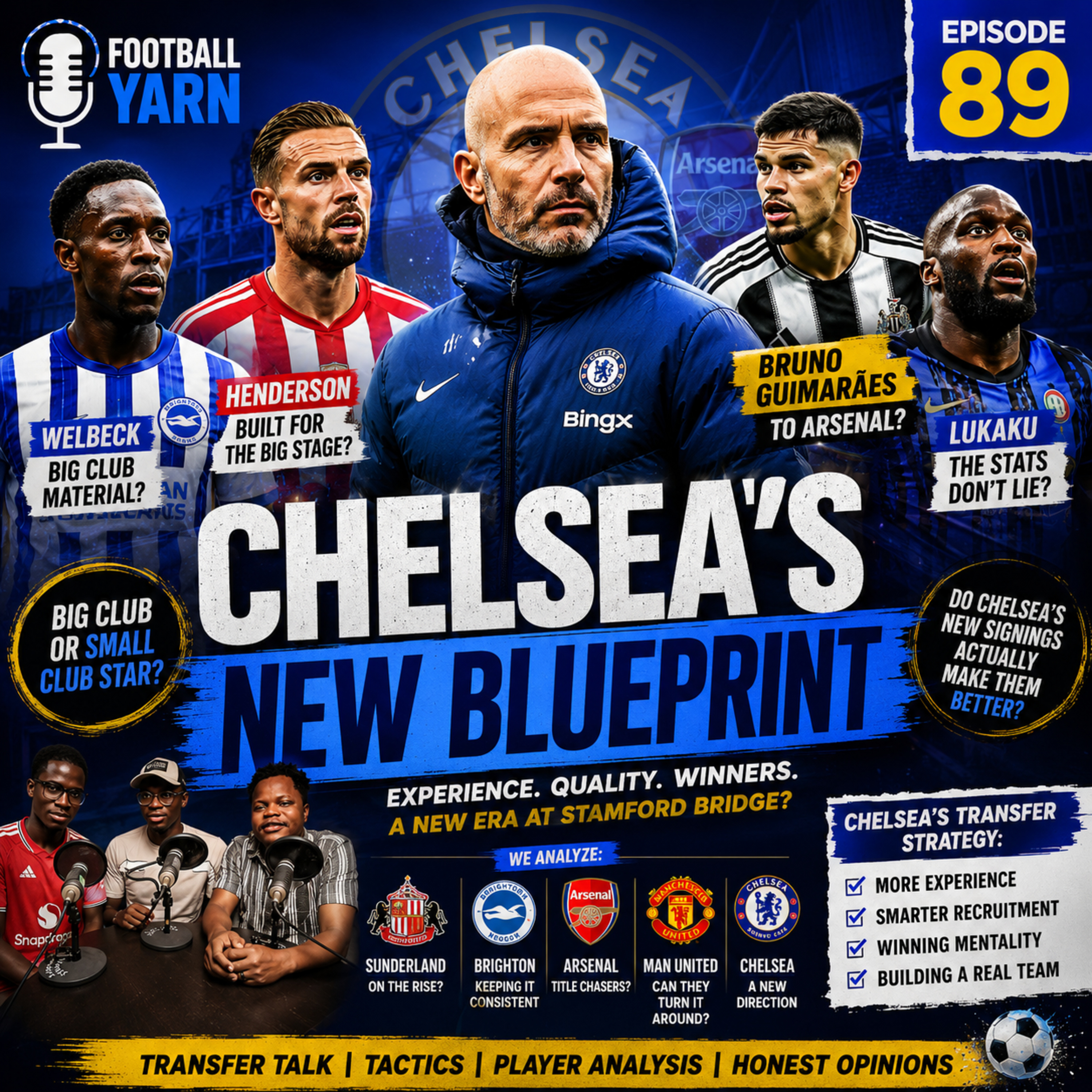 Episode 89: Chelsea’s New Blueprint episode artwork