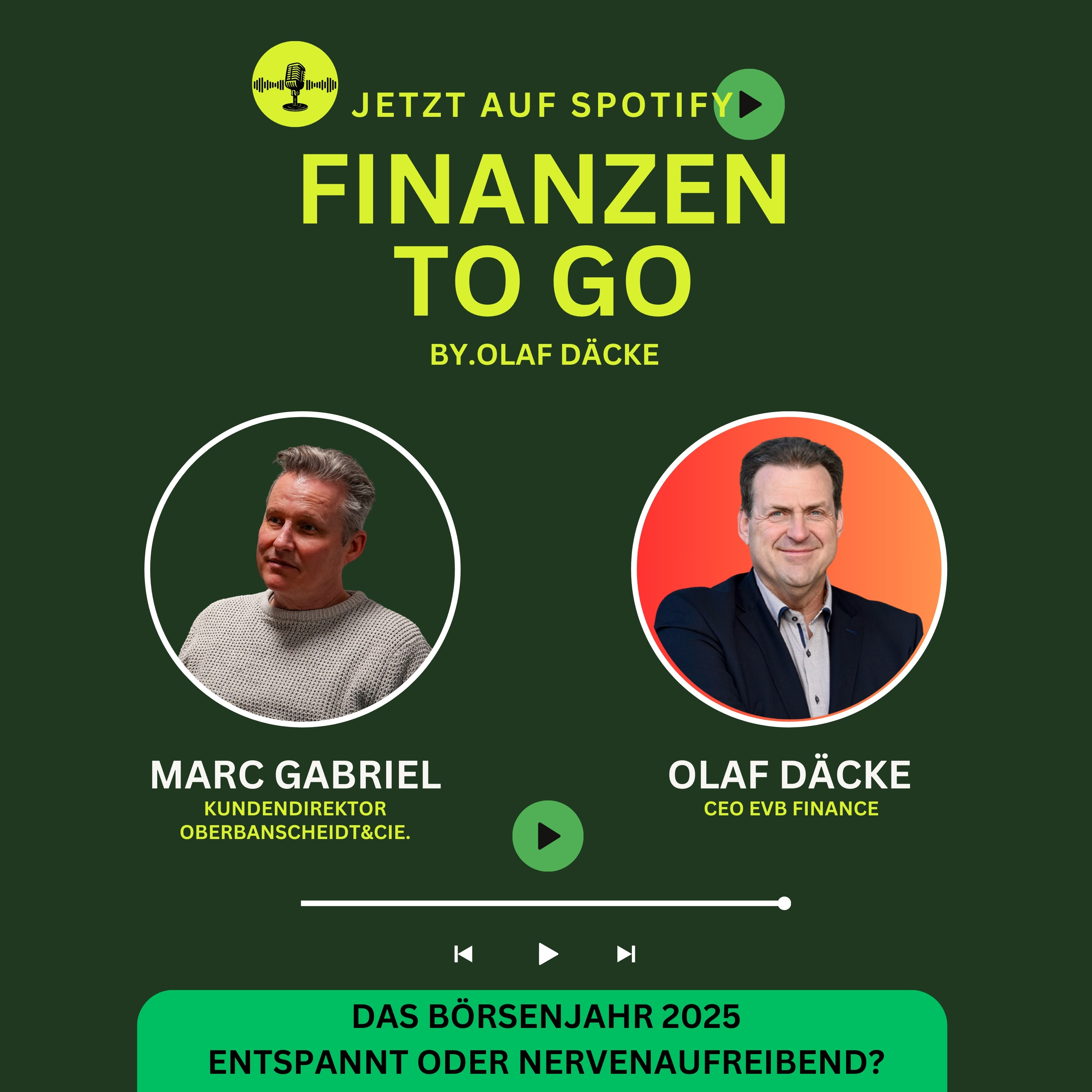 Das Börsenjahr 2025 - entspannt oder nervenaufreibend? episode artwork