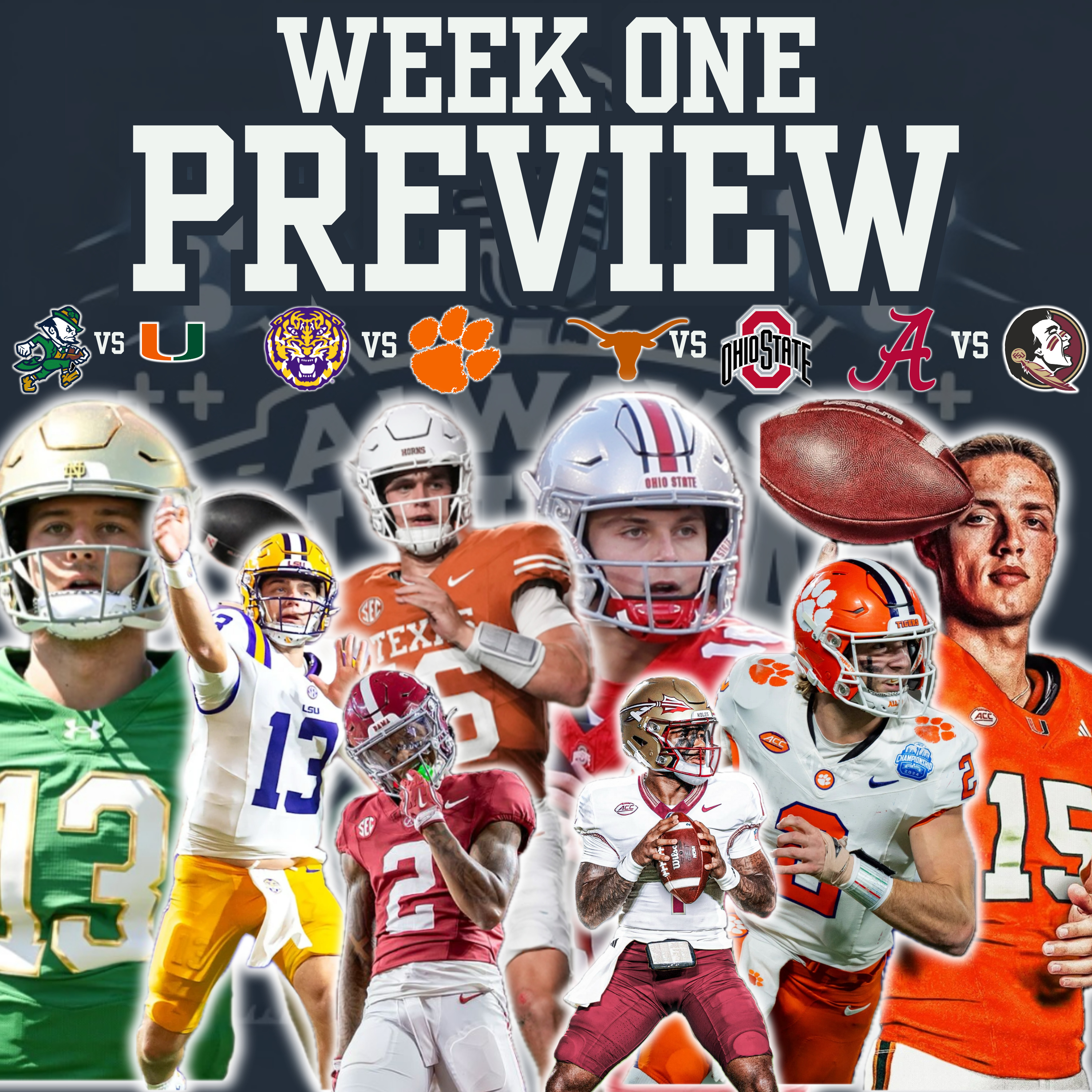 Week 1 | Which Home Teams Should Be on High Alert? | Under the Radar Games | Upsets & Best Bets episode artwork