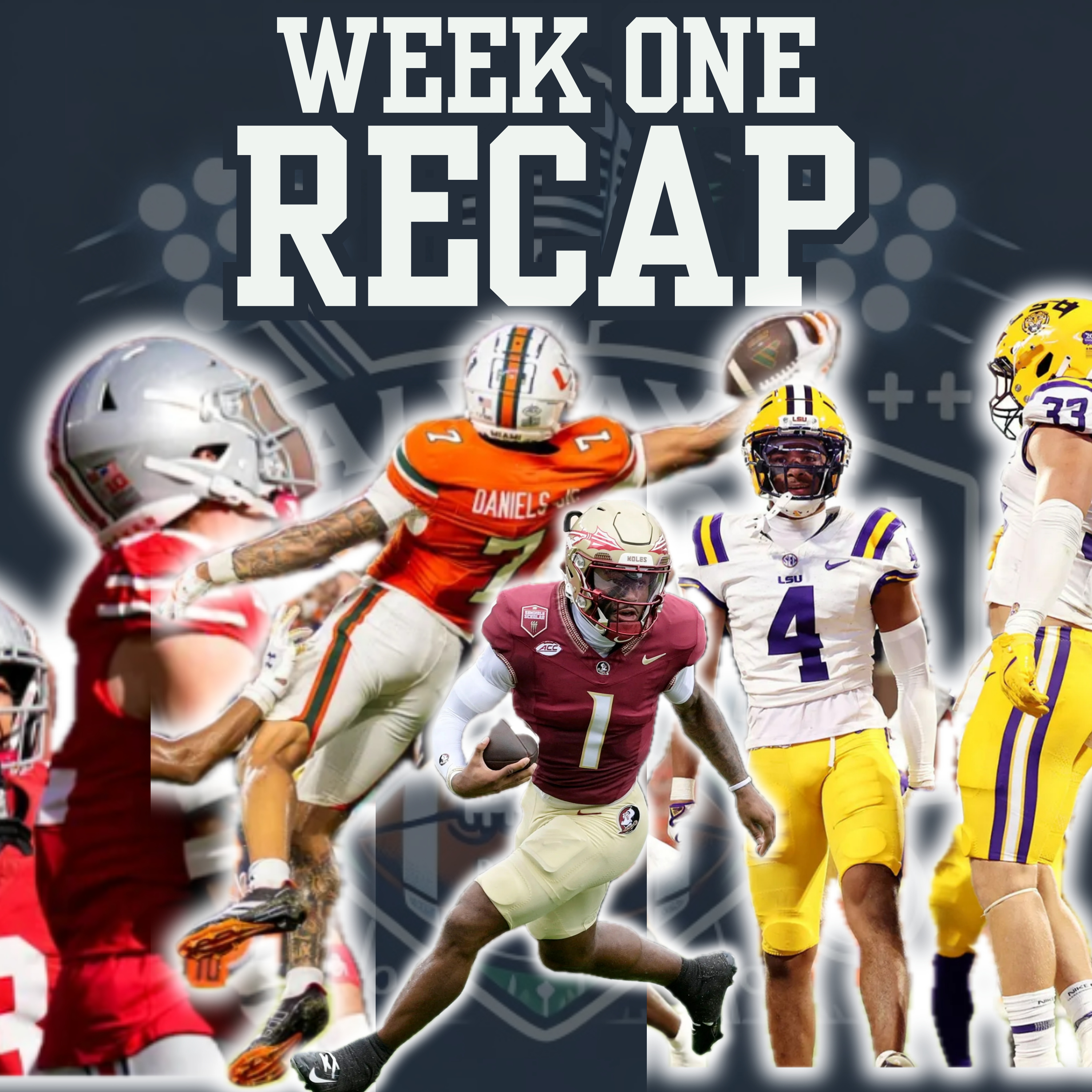 Week 1 RECAP | Can Alabama Be Fixed? | Questioning Play Callers | Top 12 | Guess The Spread episode artwork