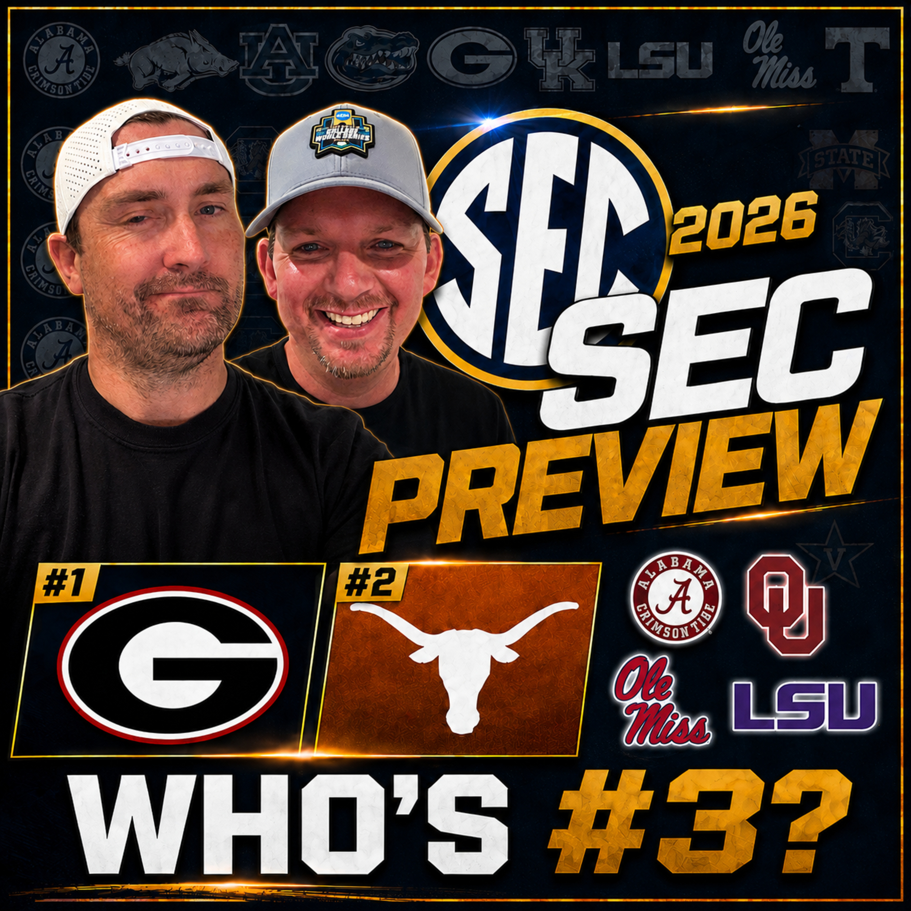 2026 SEC Football Preview: Power Rankings, Predictions, Best Bets & CFP Picks episode artwork