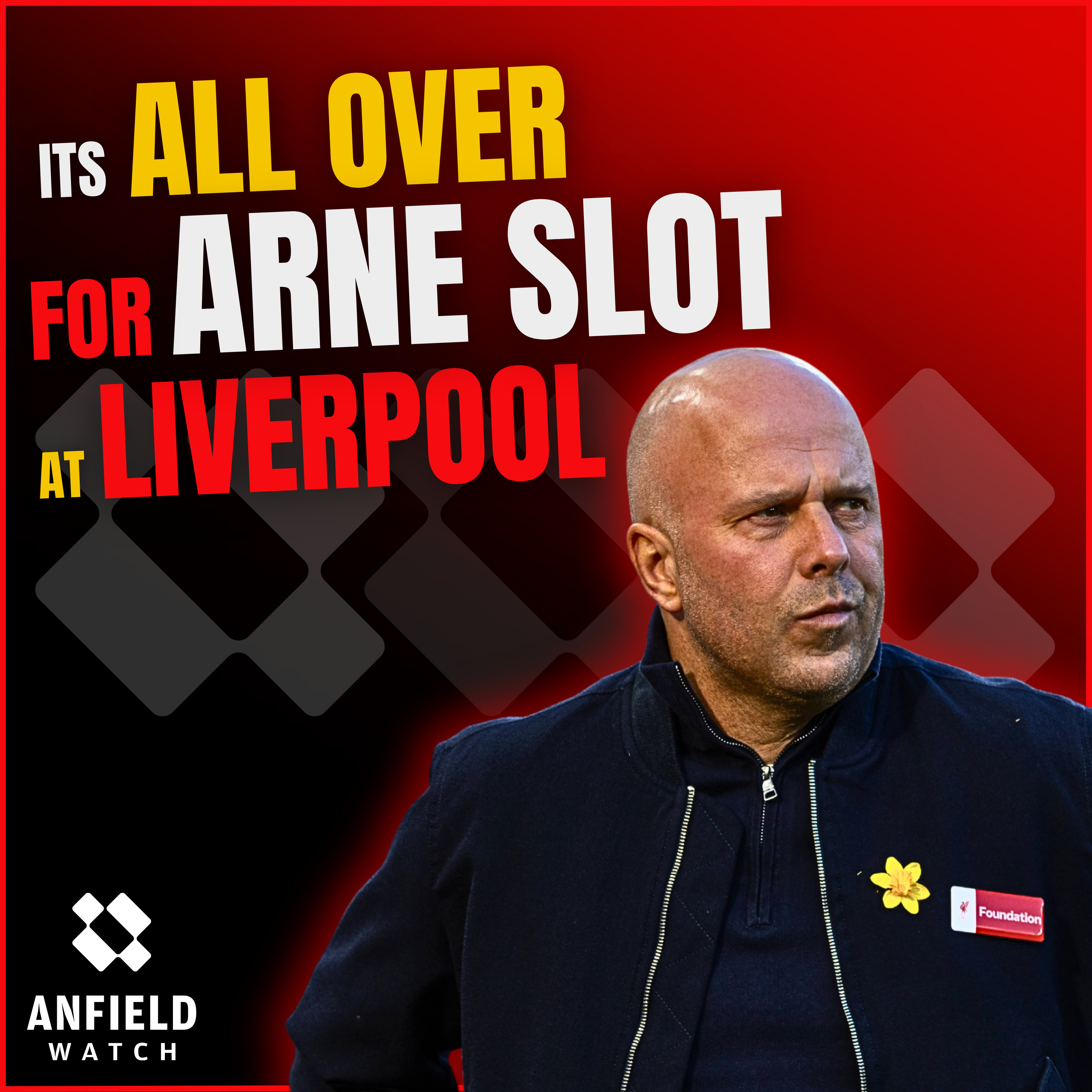 It’s all over for Arne Slot at Liverpool