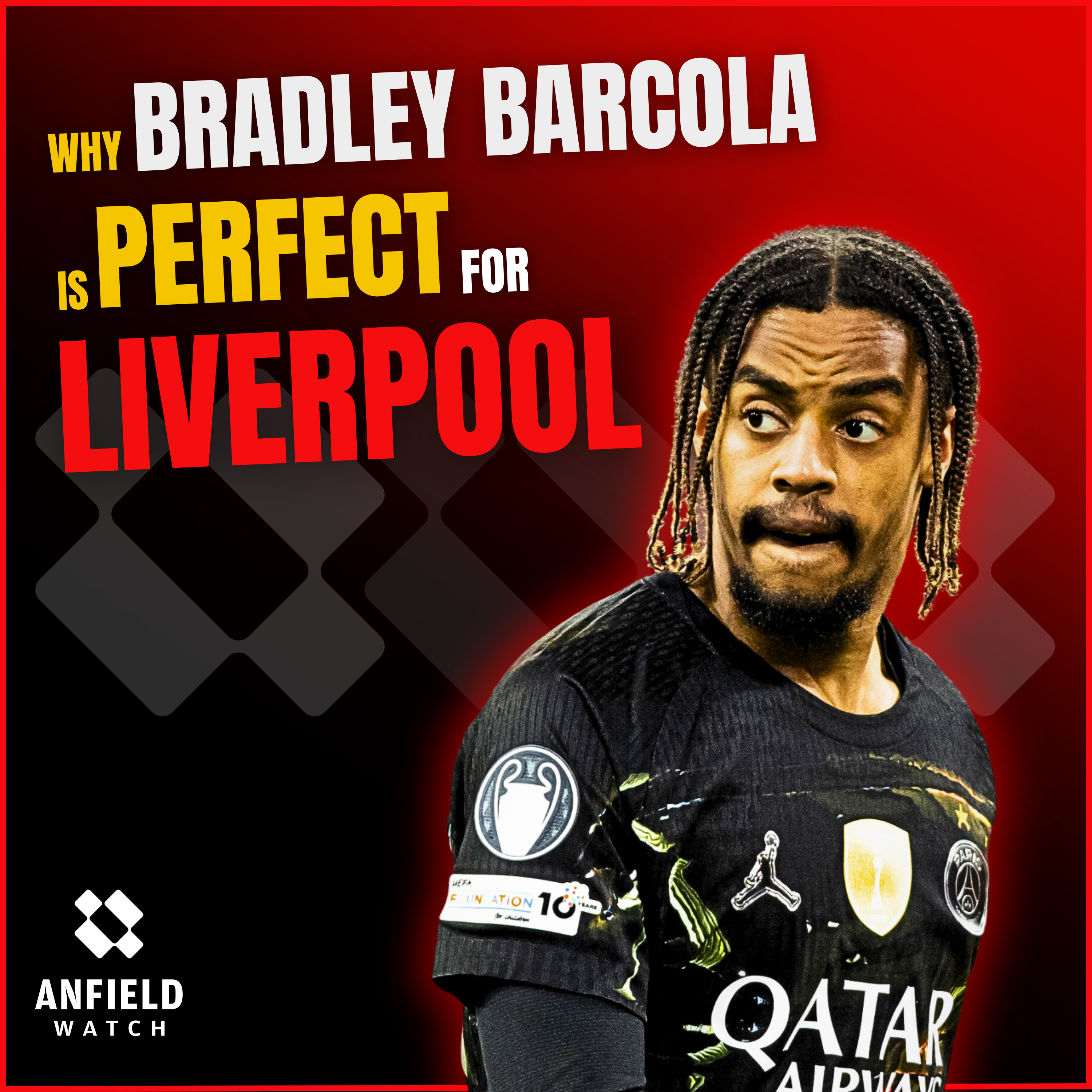 Why Bradley Barcola is perfect for Liverpool