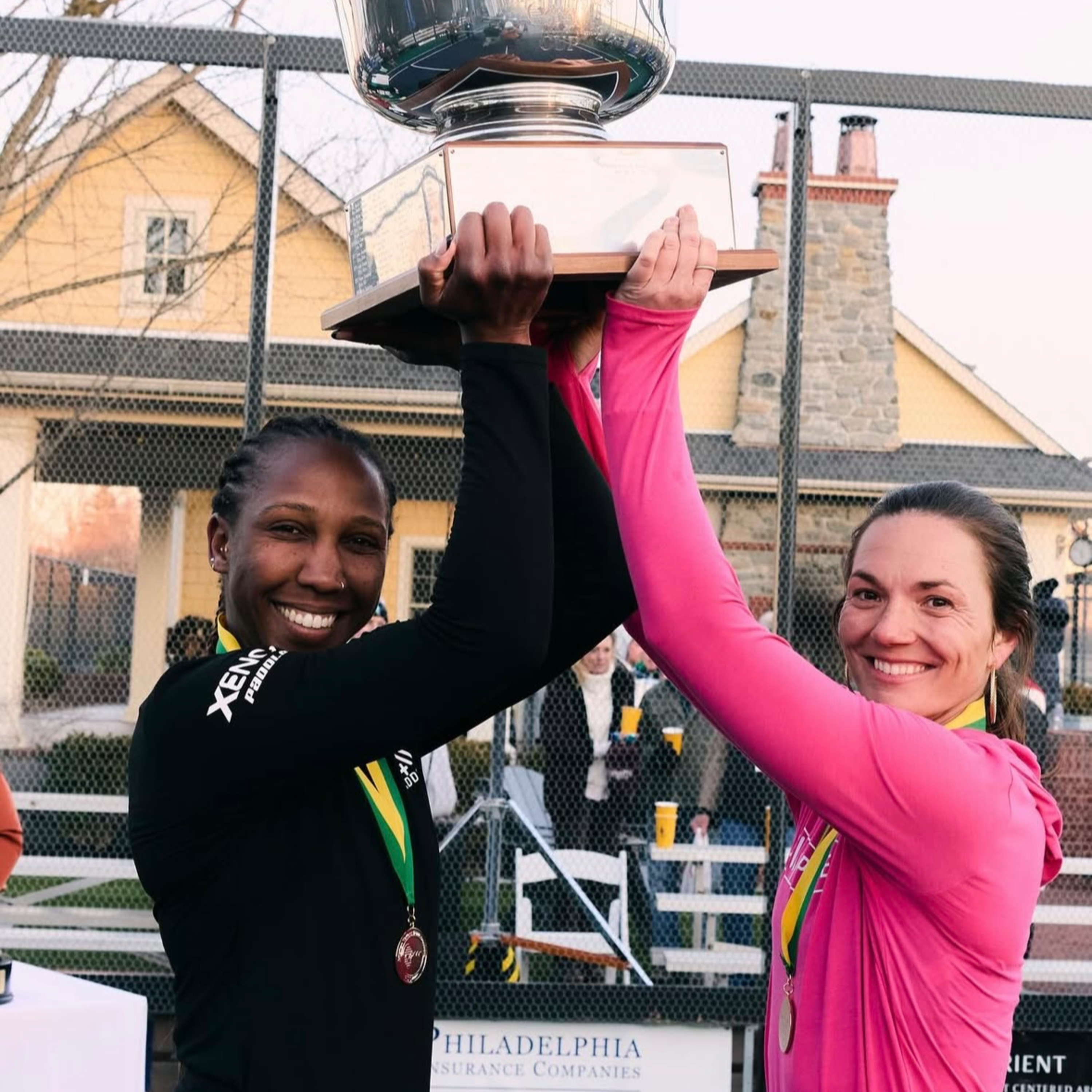 3 Time Women's Champs Lynn Burus and Macie Elliott!