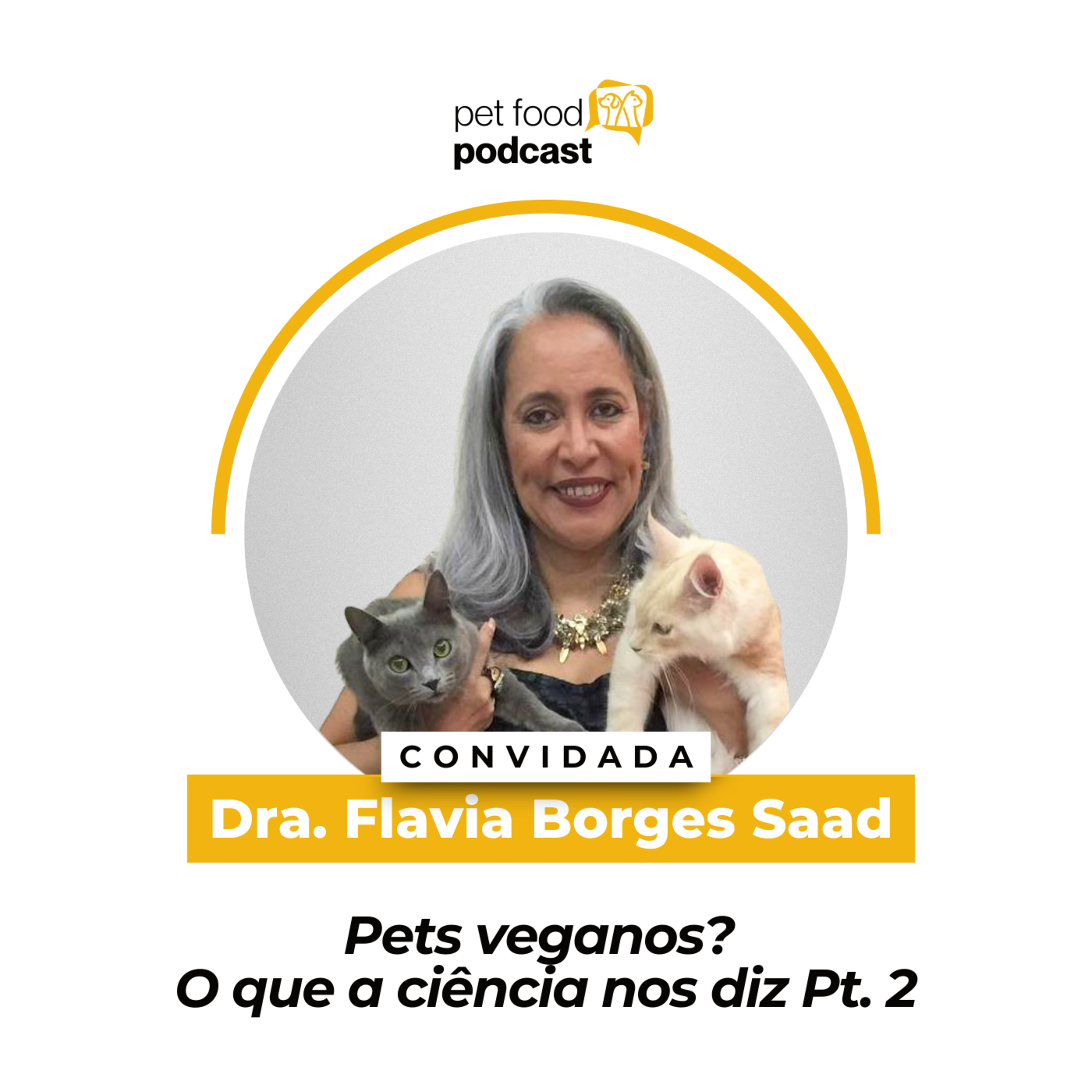 PETS VEGANOS? O que a Ciência nos diz Pt2 - Dra. Flavia Saad | Ep. 35 episode artwork