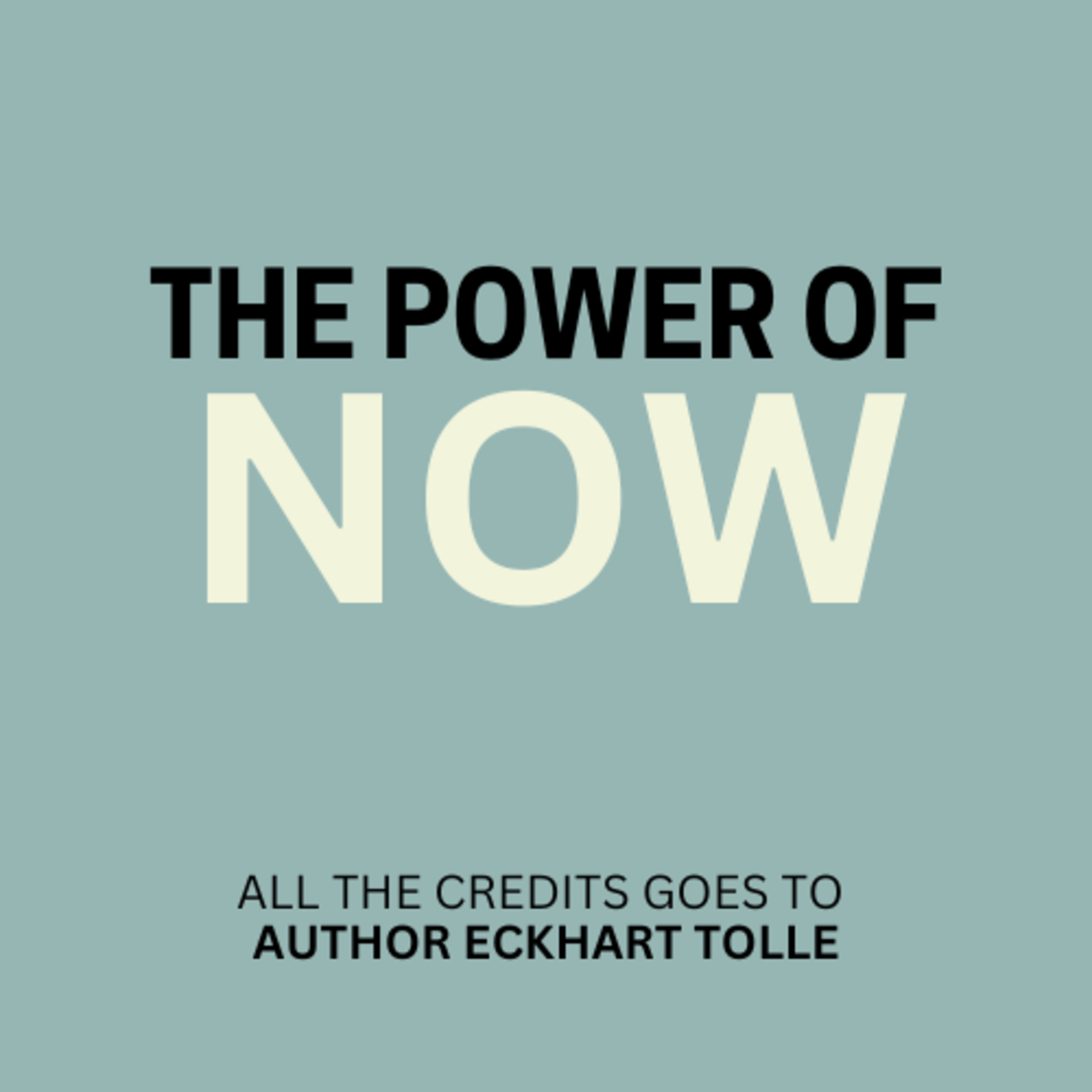 CH 1 | You Are Not Your Mind | The Power of Now by Eckhart Tolle | Hooked episode artwork