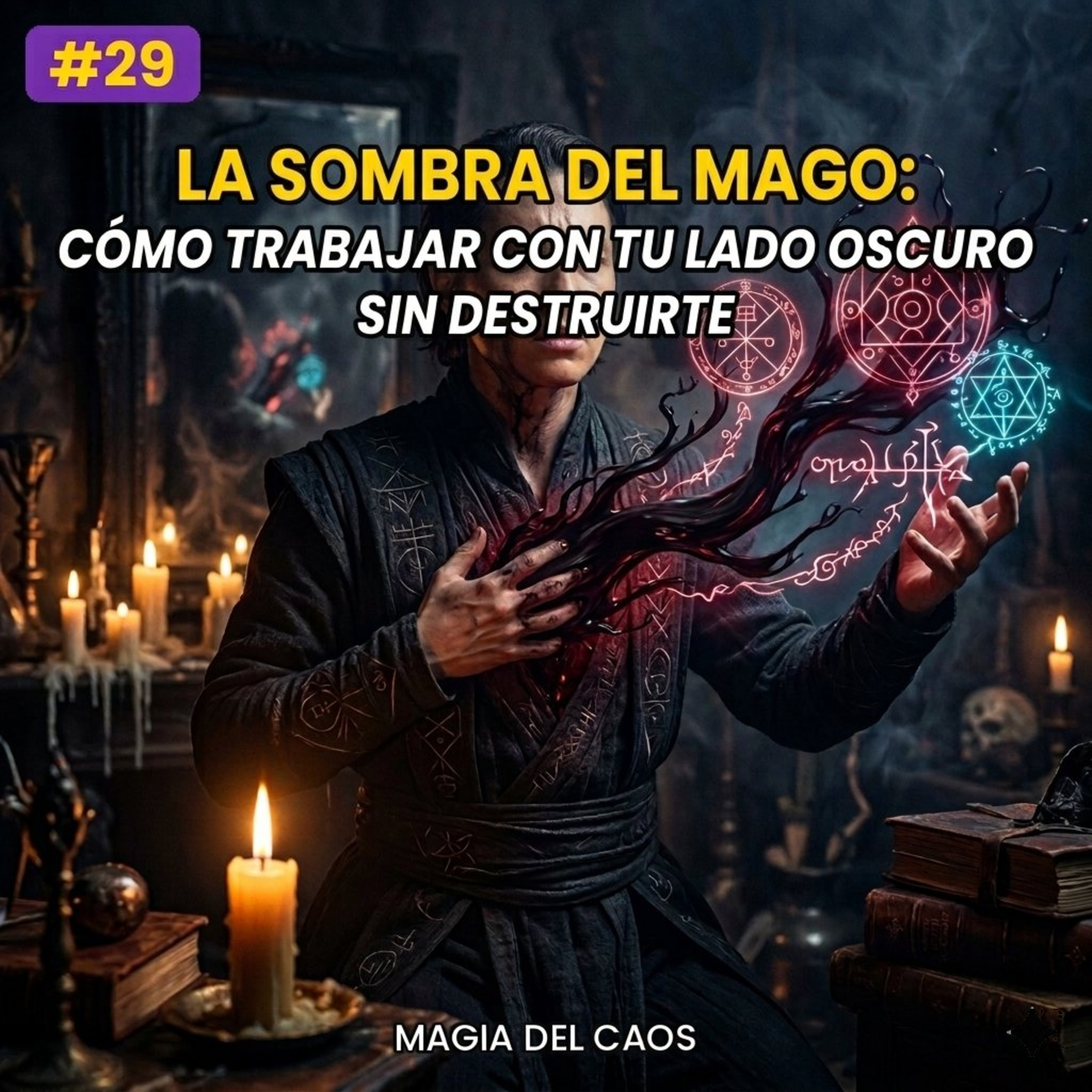 #29 - La Sombra del Mago: Cómo Trabajar con Tu Lado Oscuro Sin Destruirte episode artwork