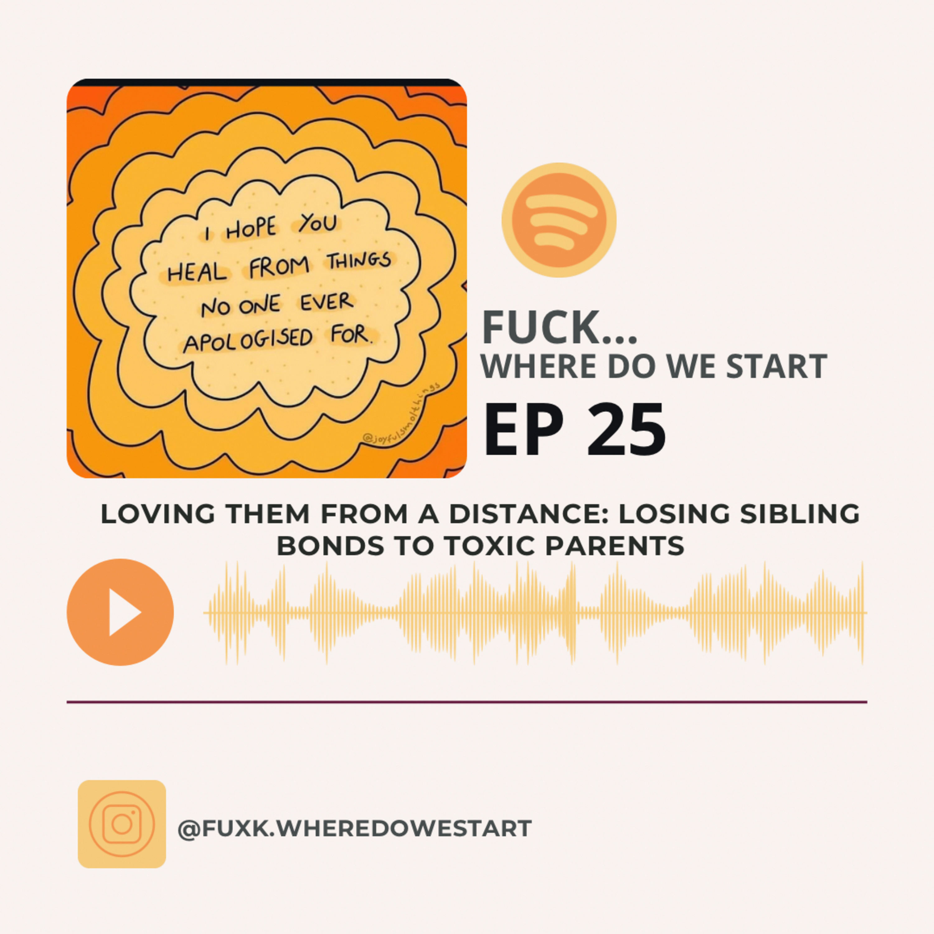 Loving Them From A Distance: Losing Sibling Bonds To Toxic Parents episode artwork