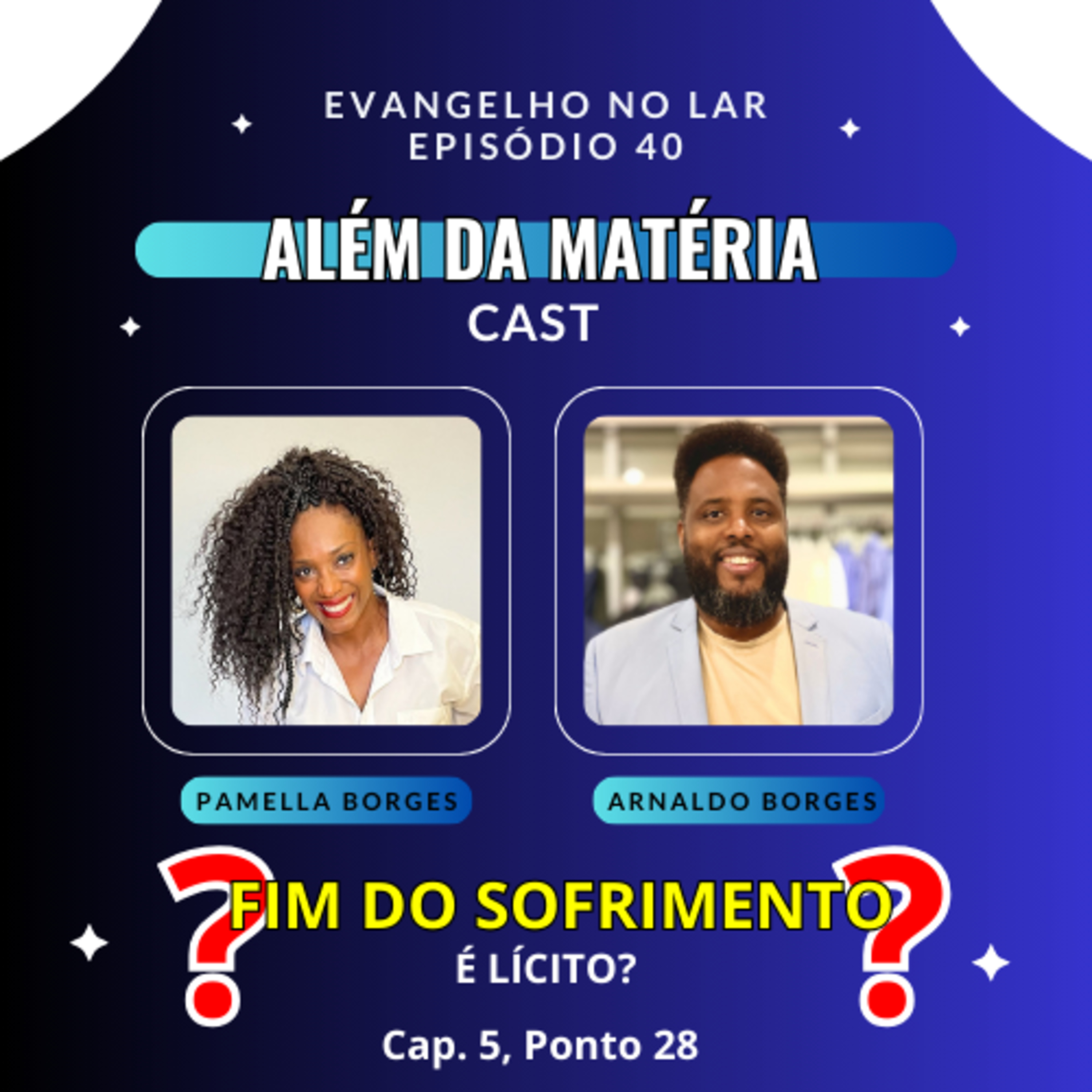 Evangelho no Lar - Episódio 40 - Capítulo 05 - Bem-aventurados os aflitos. Instruções dos Espíritos - Provas voluntárias. O verdadeiro cilício, ponto 28 episode artwork