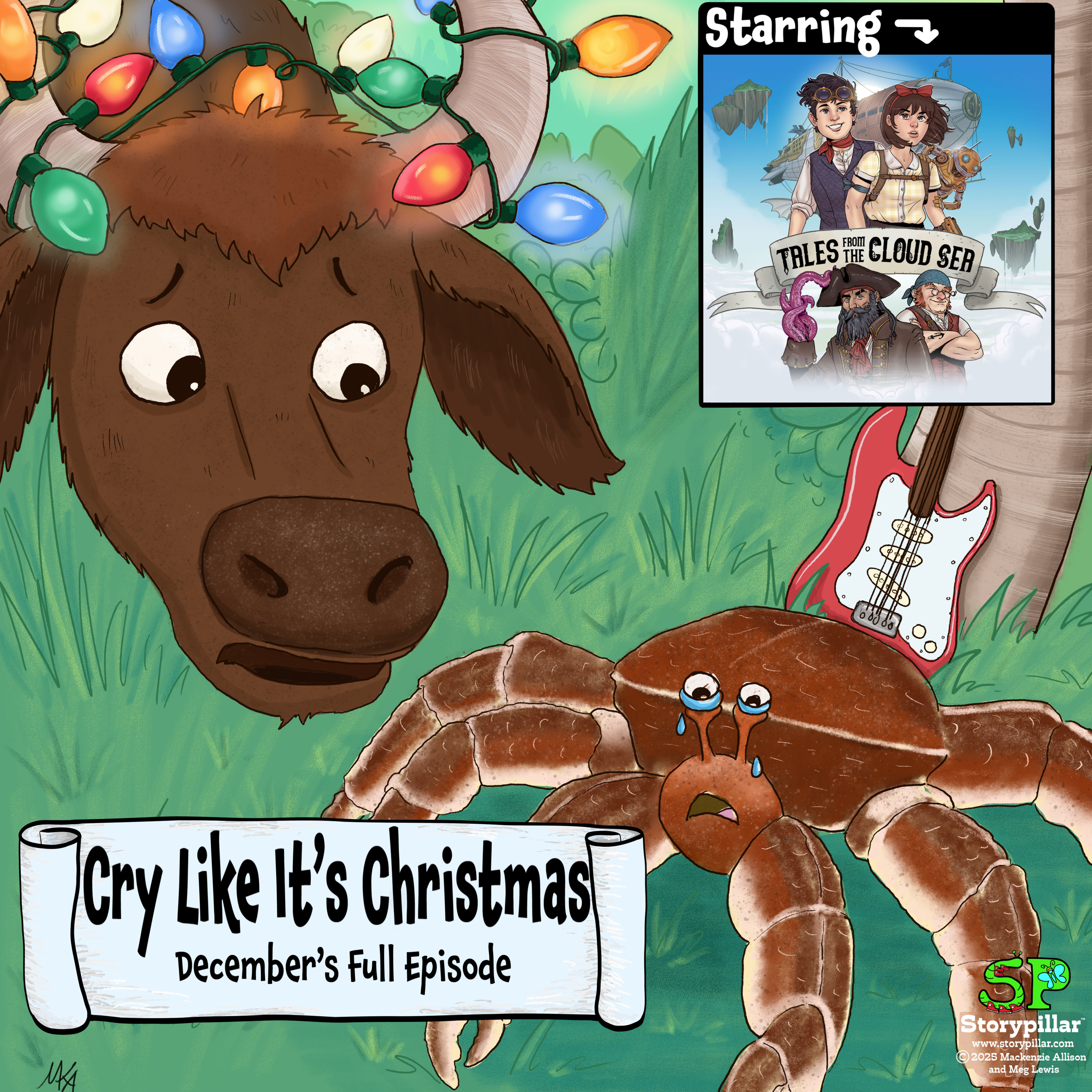 Amelia & Arthur Listen to a Podcast: Storypillar, "Cry Like It's Christmas"