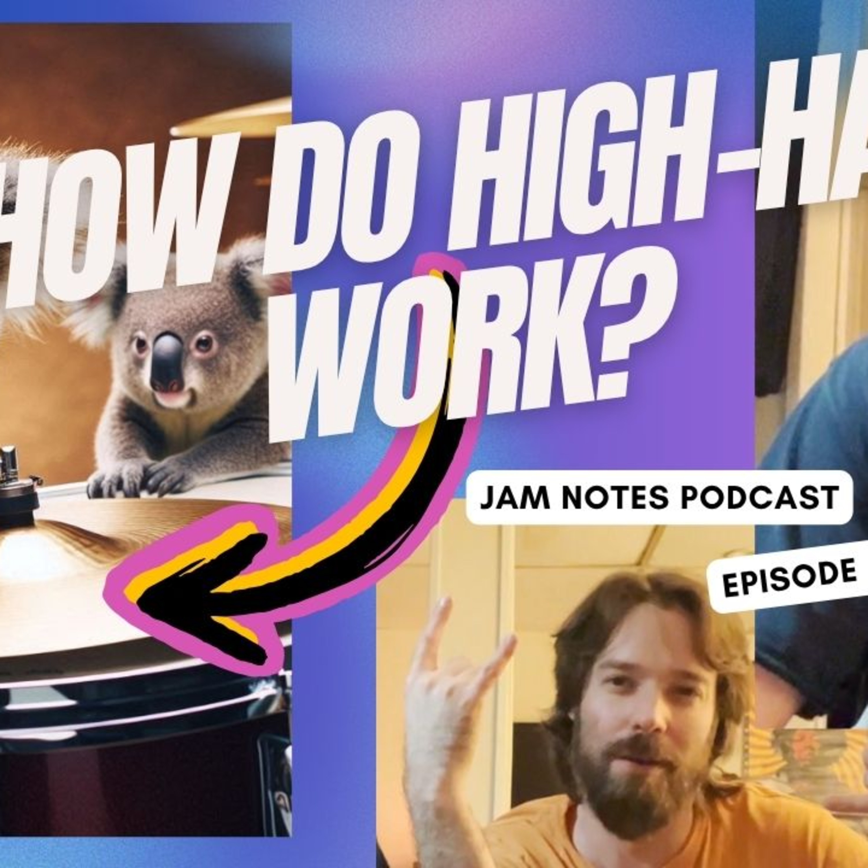 Are Koalas and Pandas Actual Bears? Also, Learn How Hi-Hats Work! episode artwork