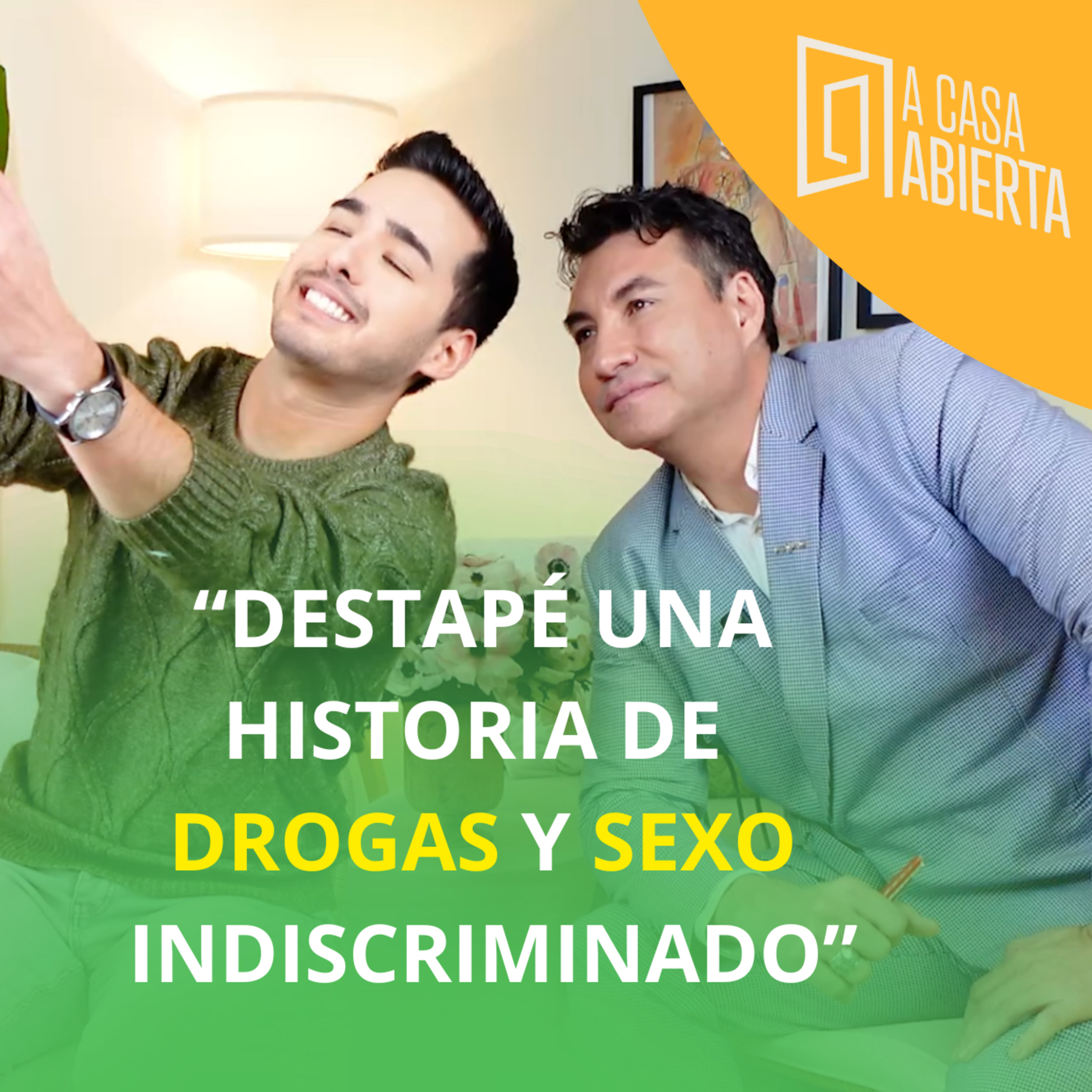 Lucho Borrego en ''A Casa Abierta'' episode artwork