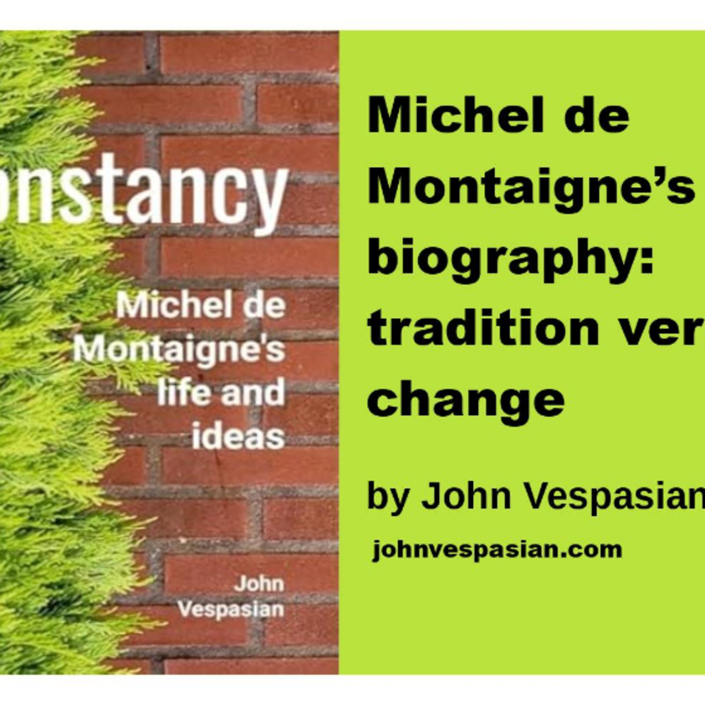 Tradition versus change in Michel de Montaigne episode artwork
