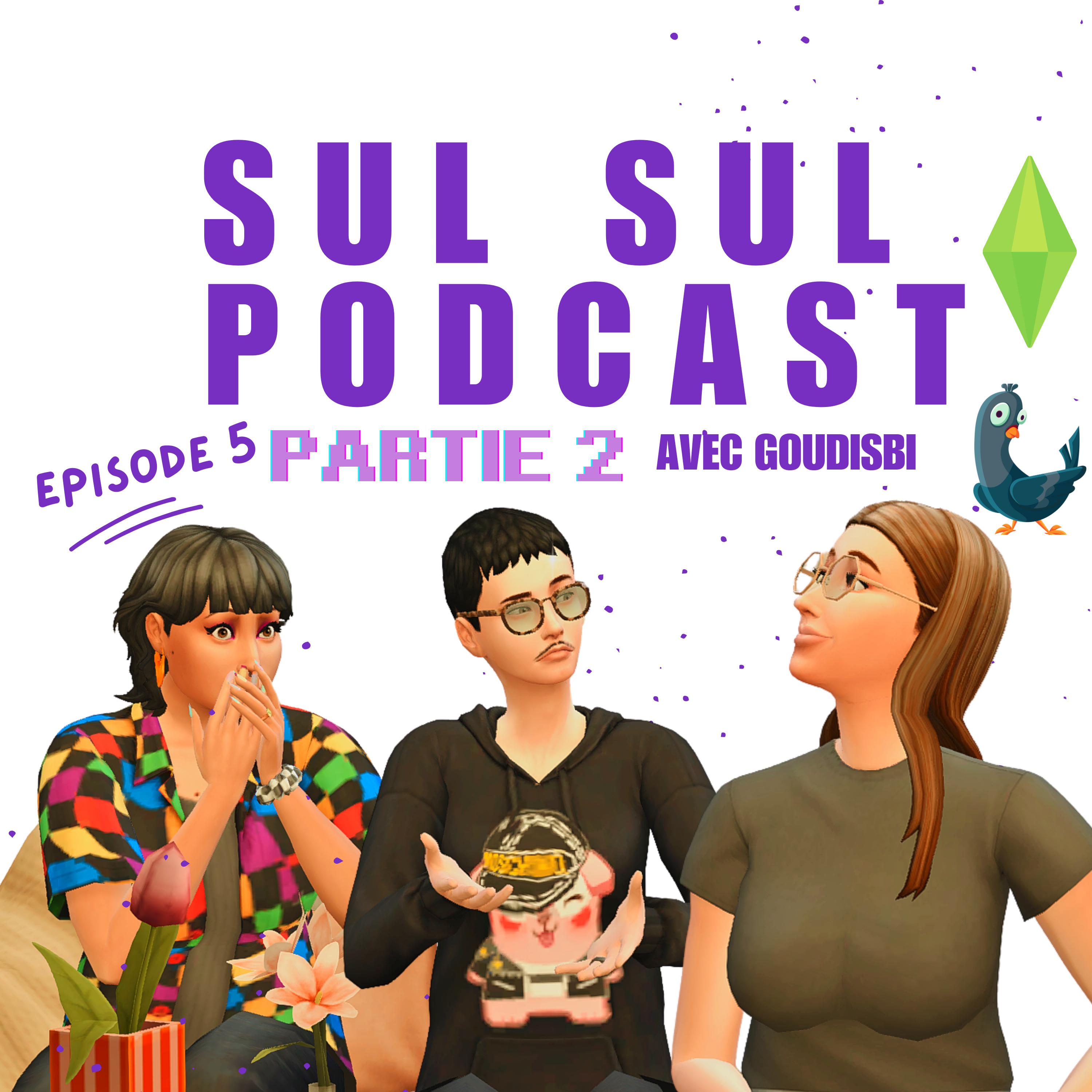 Goudisbi : Sims, Twitch, WTF et santé mentale 🐝 -SECONDE PARTIE- episode artwork