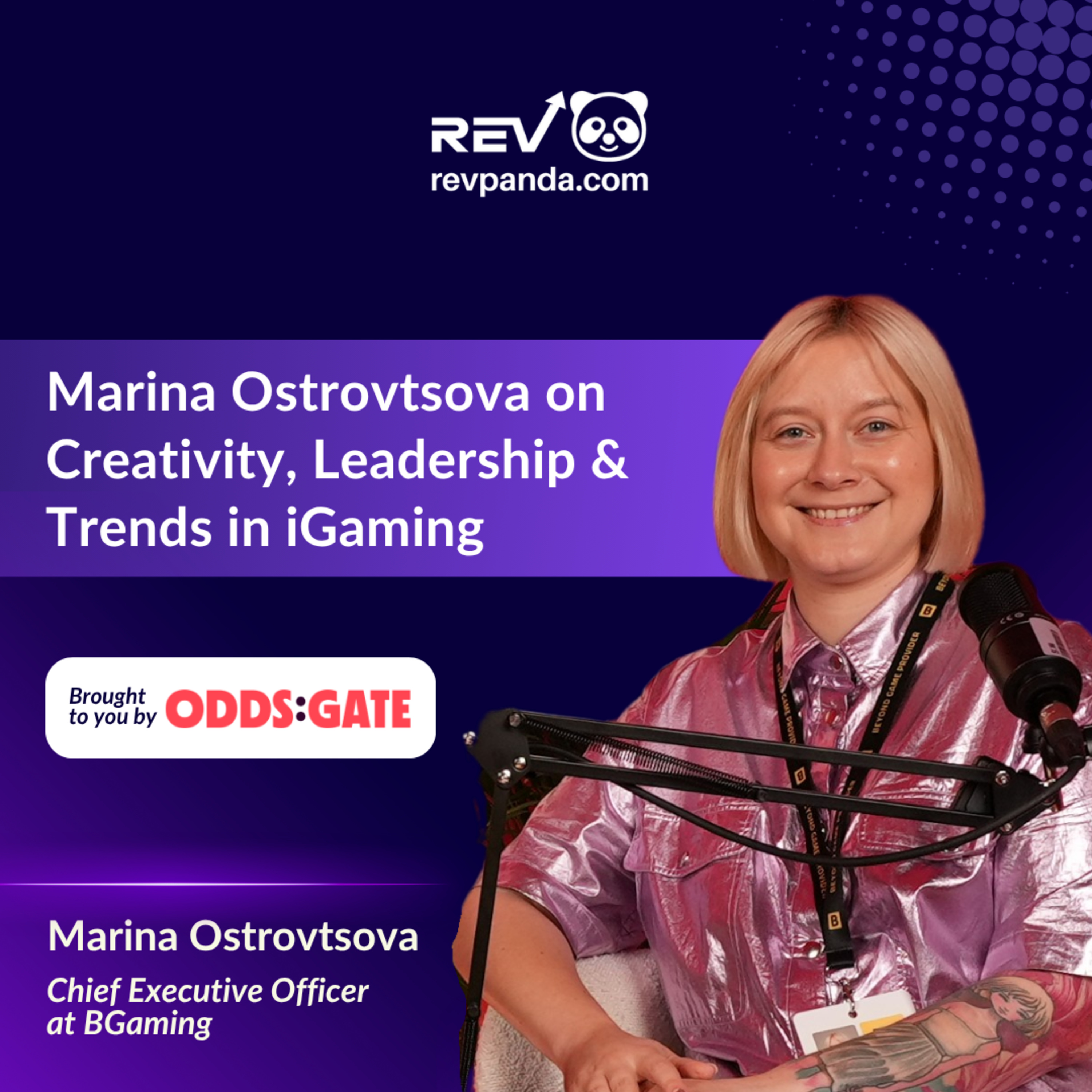 Marina Ostrovtsova on Creativity, Leadership & Trends in iGaming episode artwork