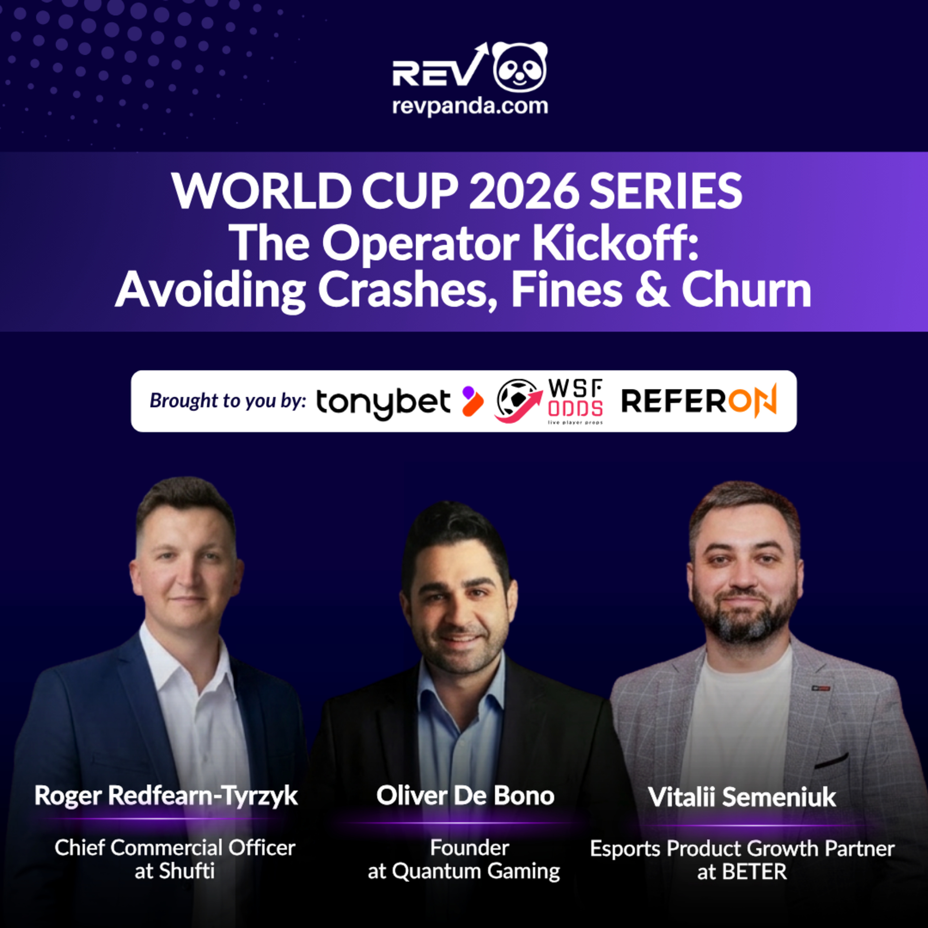 World Cup 2026 Series | Operator Kickoff: Avoiding Crashes & Churn episode artwork