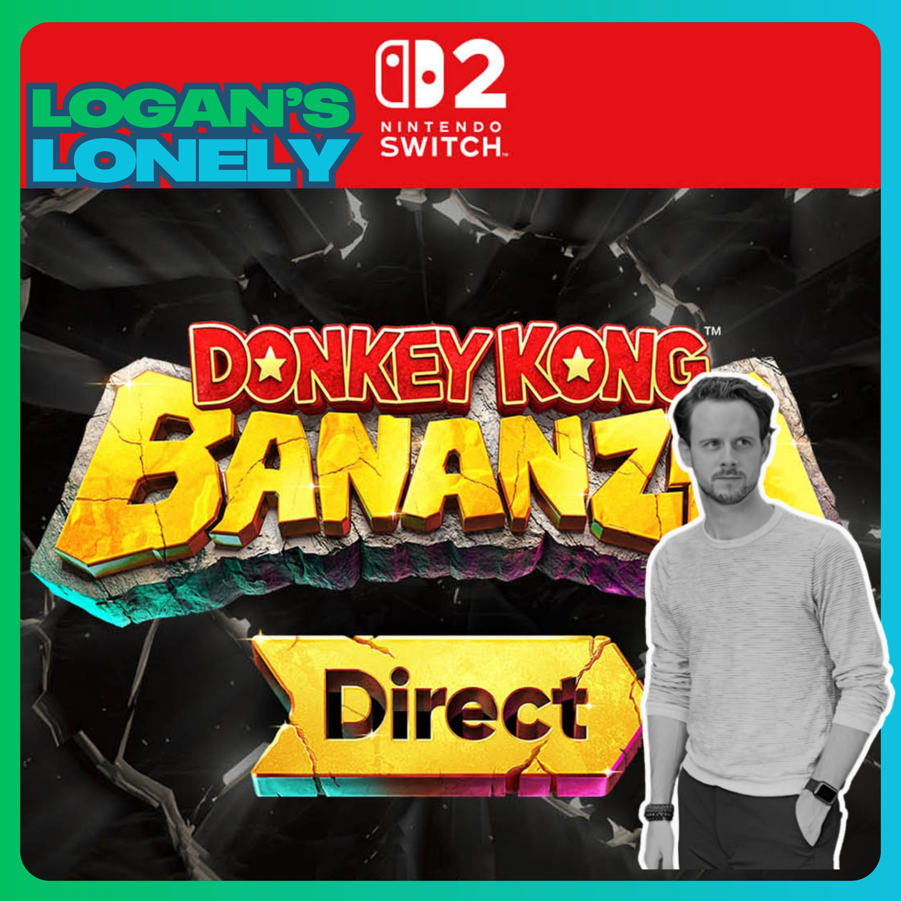 Donkey Kong Bananza Direct Reactions episode artwork