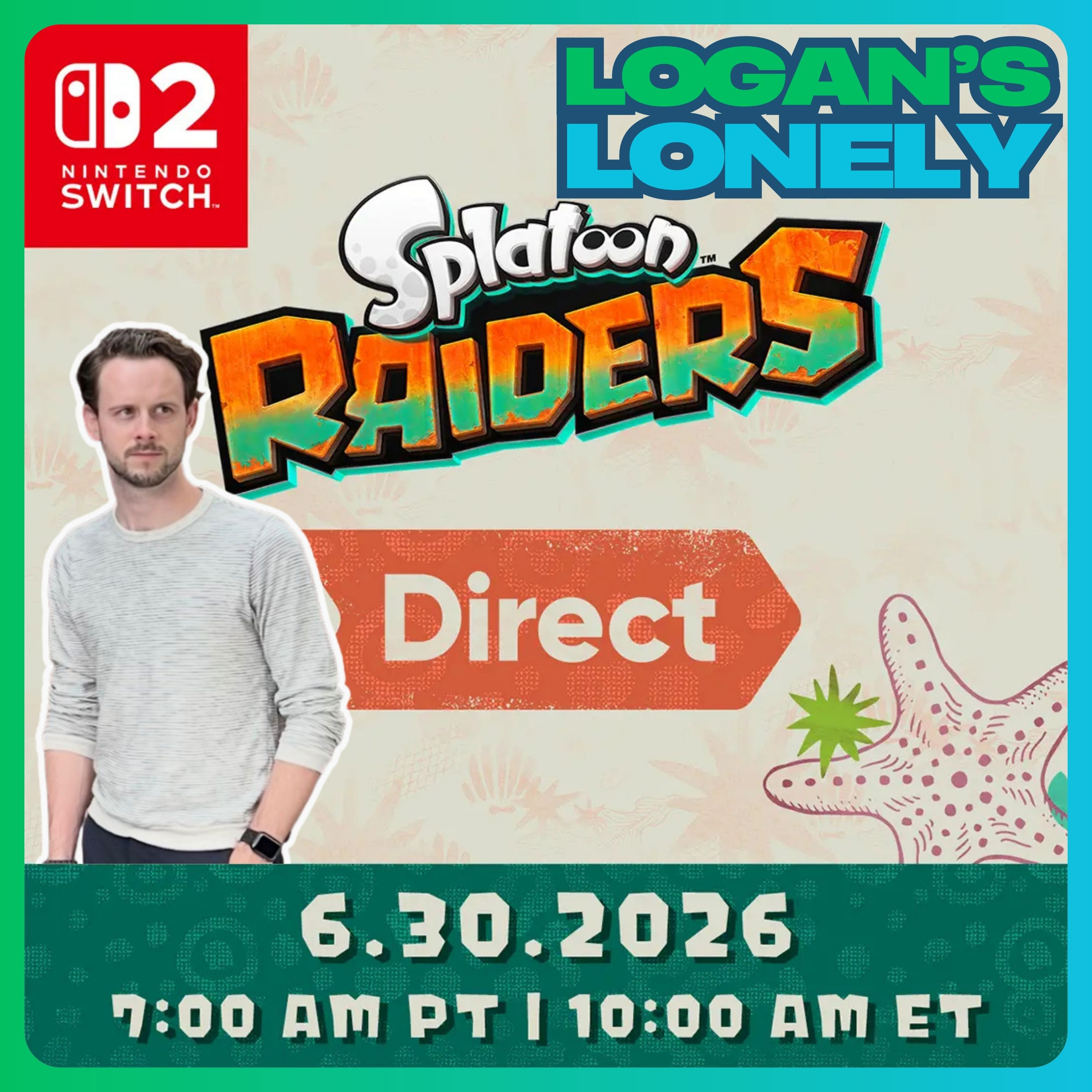 Splatoon Raiders Direct Reaction episode artwork