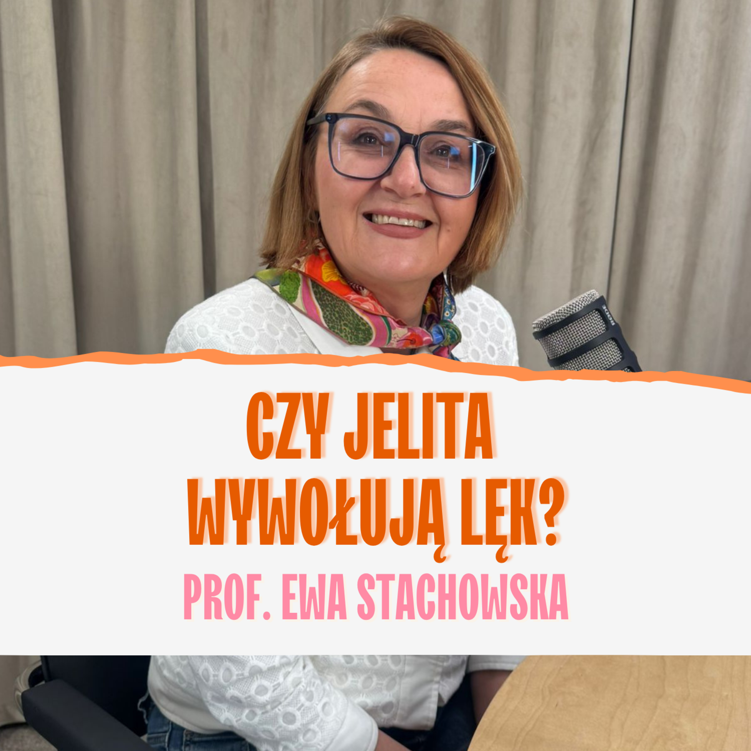 Jak jelita przejmują kontrolę nad naszym samopoczuciem? Prof. Ewa Stachowska episode artwork
