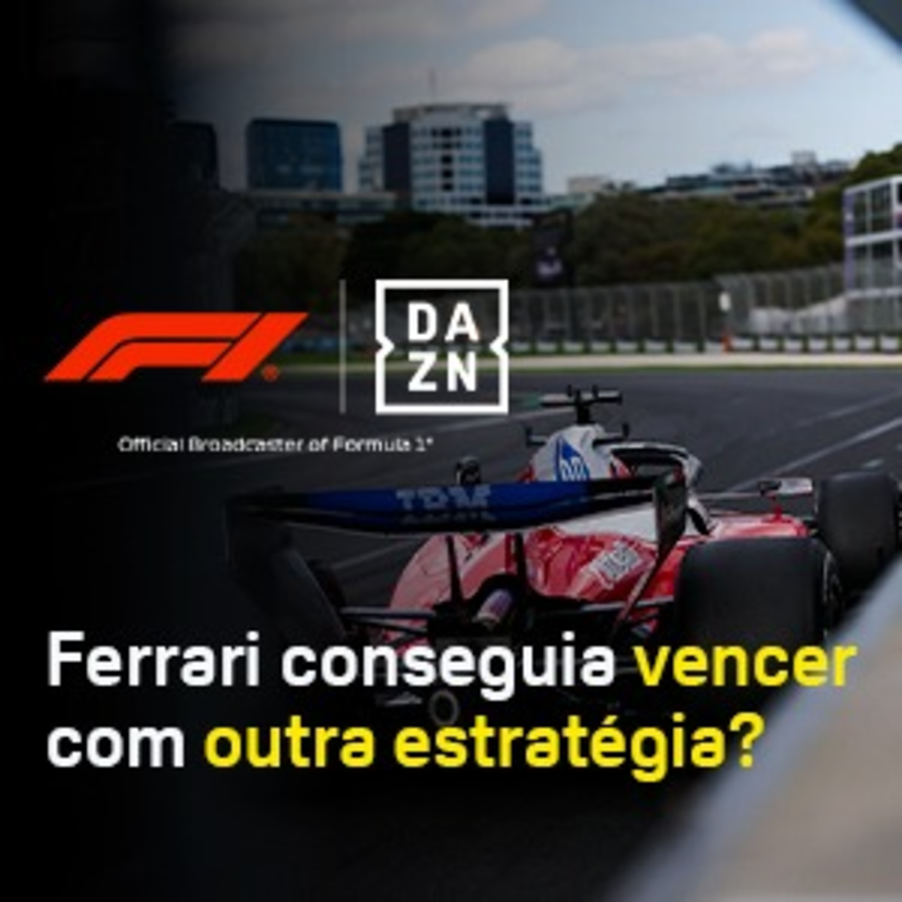 Ferrari conseguia vencer com outra estratégia?