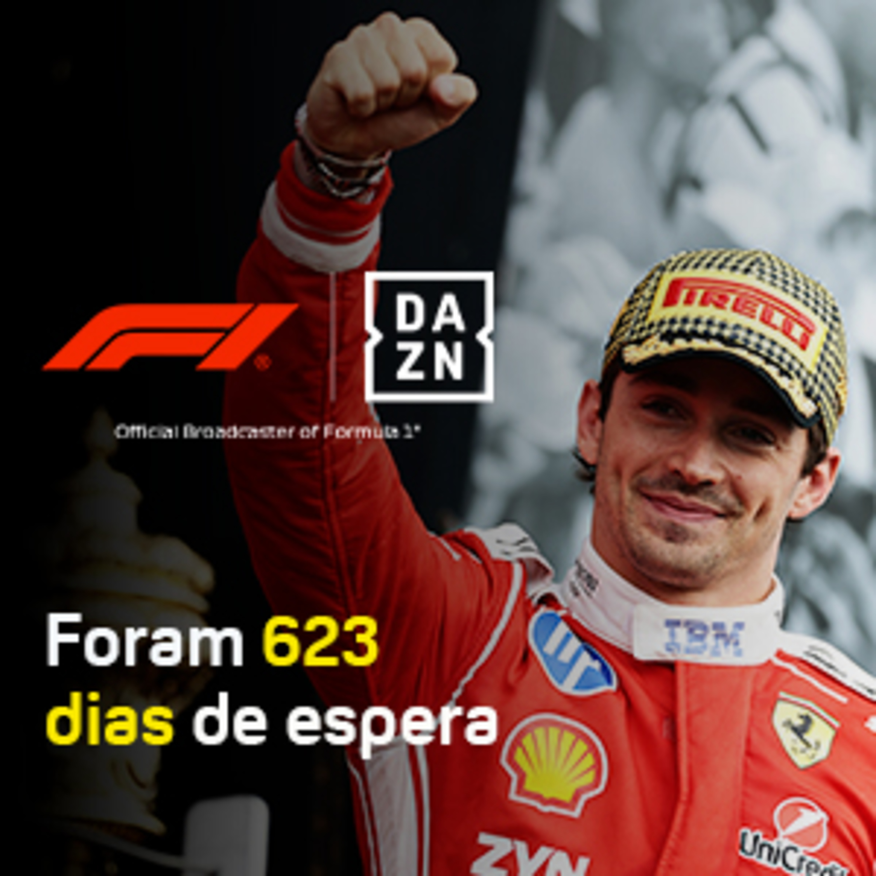 Foram 623 dias de espera