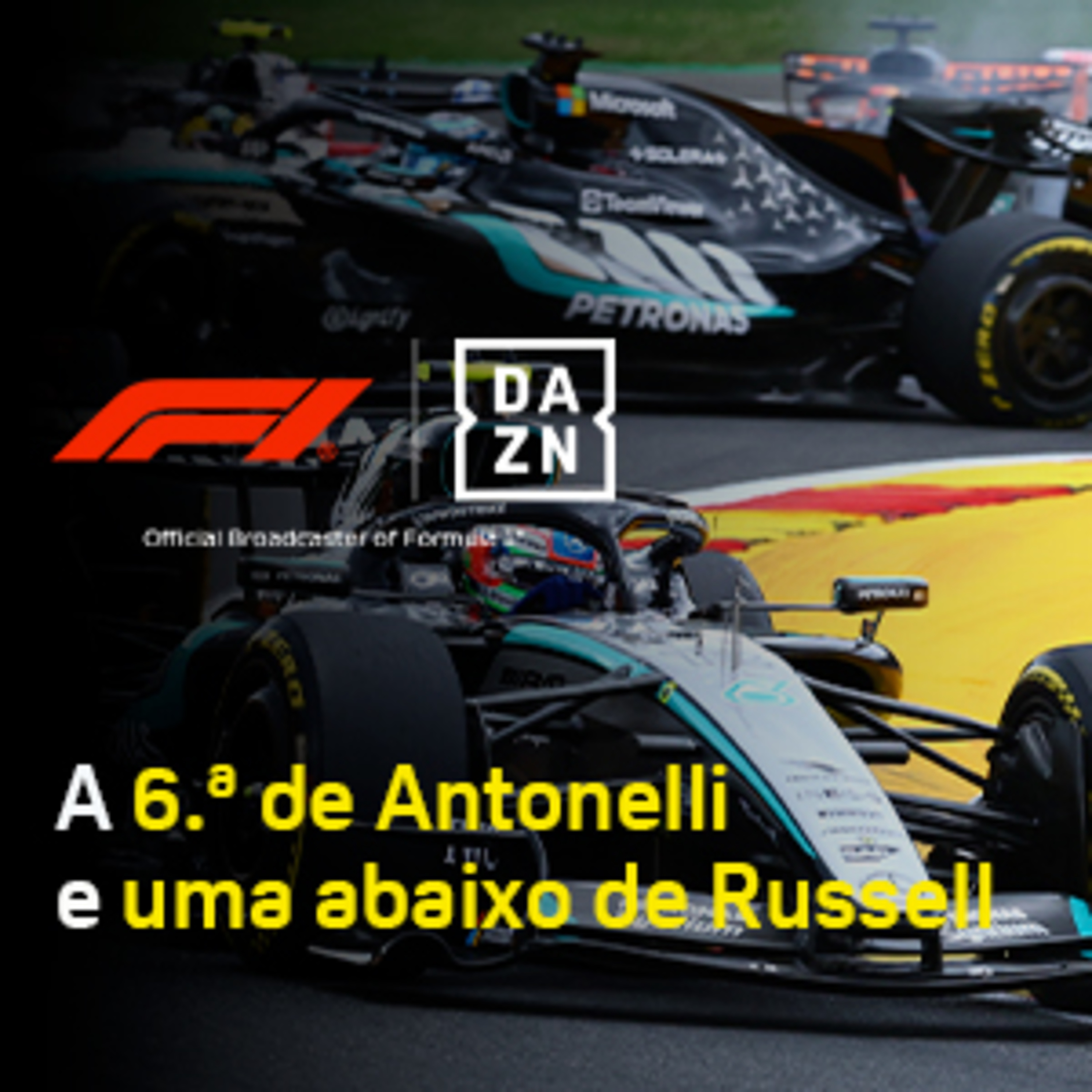 A 6.ª de Antonelli e uma abaixo de Russell