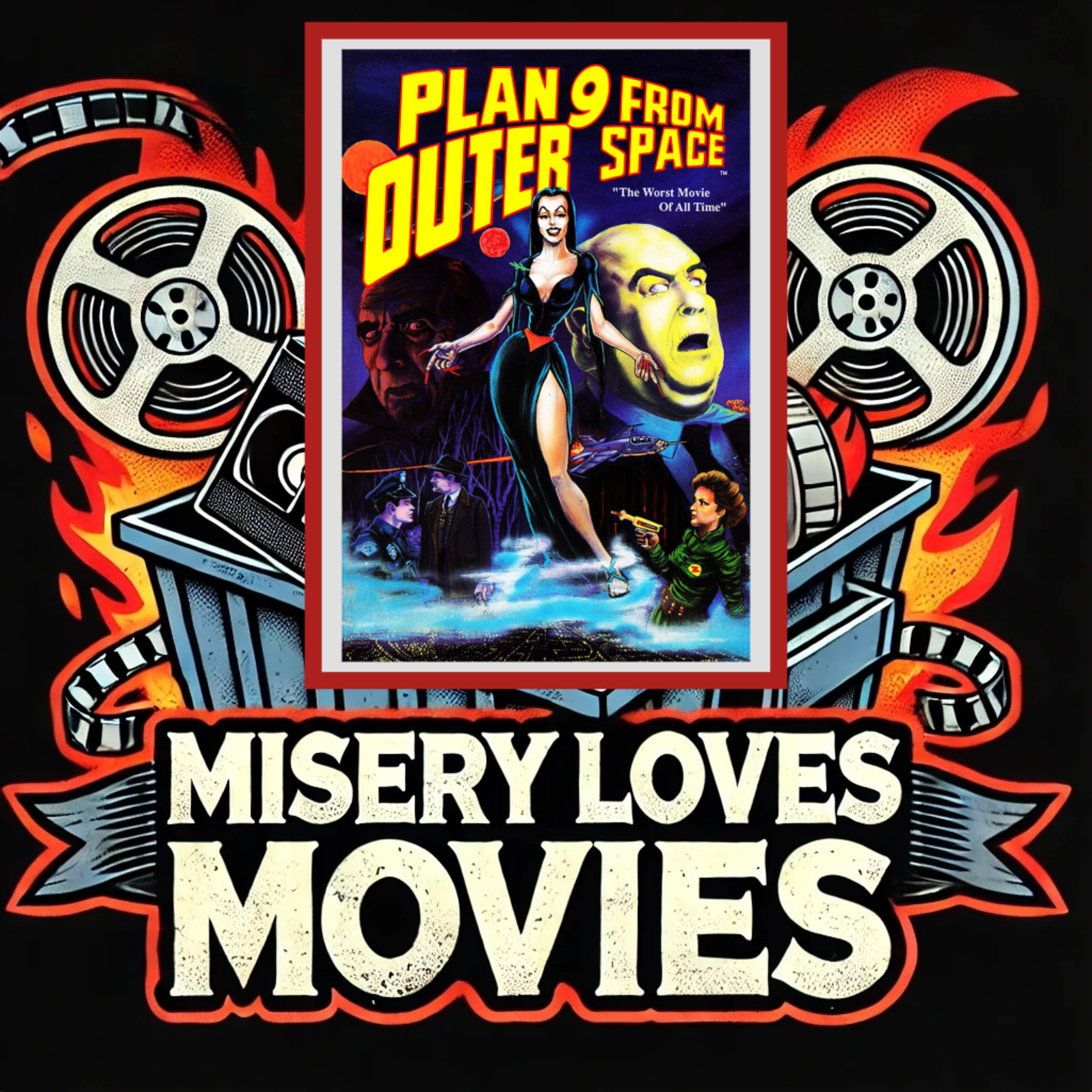 S1 E4 - Plan 9 from Outer Space (1957): An Edward D. Wood Jr. Disaster episode artwork