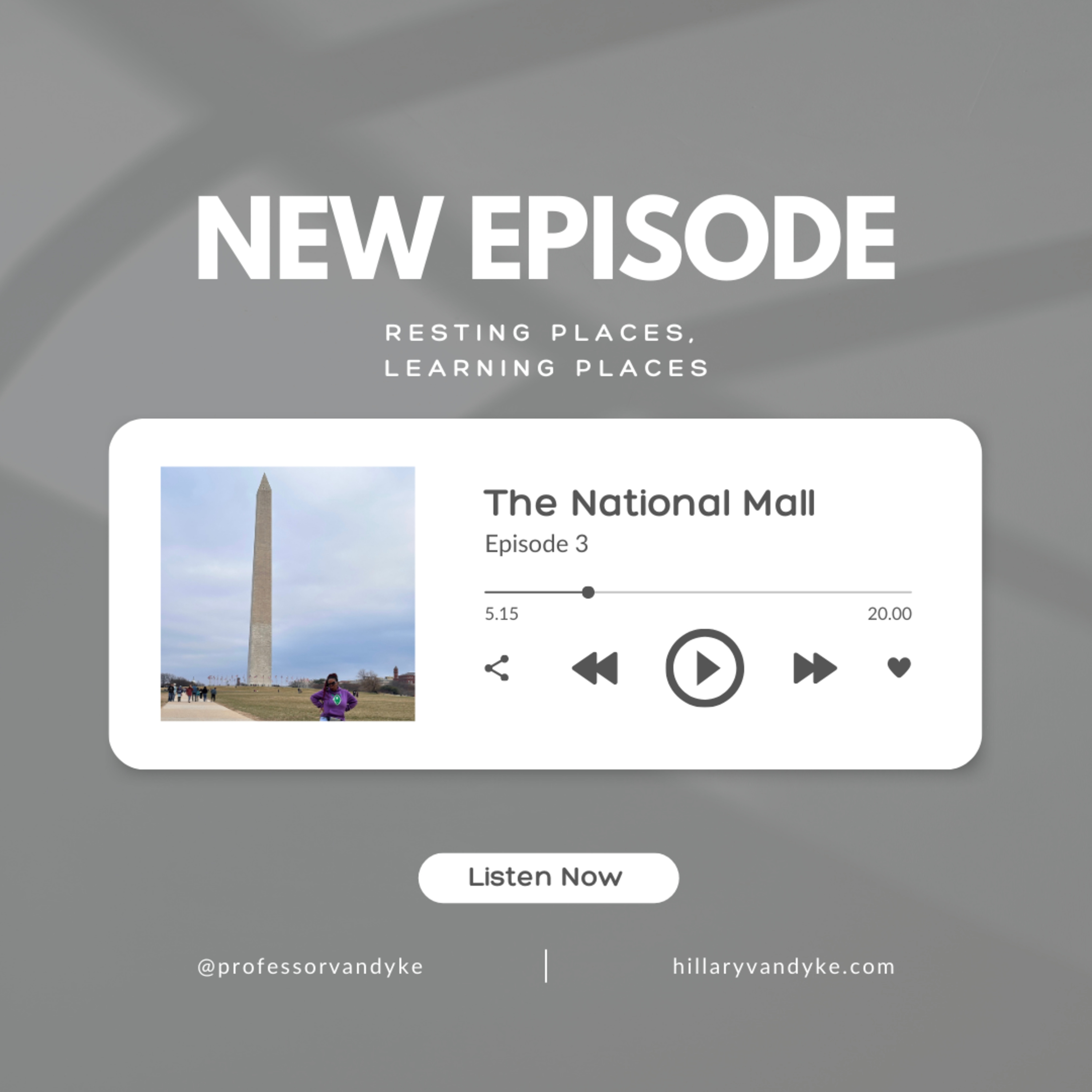 Resting Places, Learning Spaces Podcast