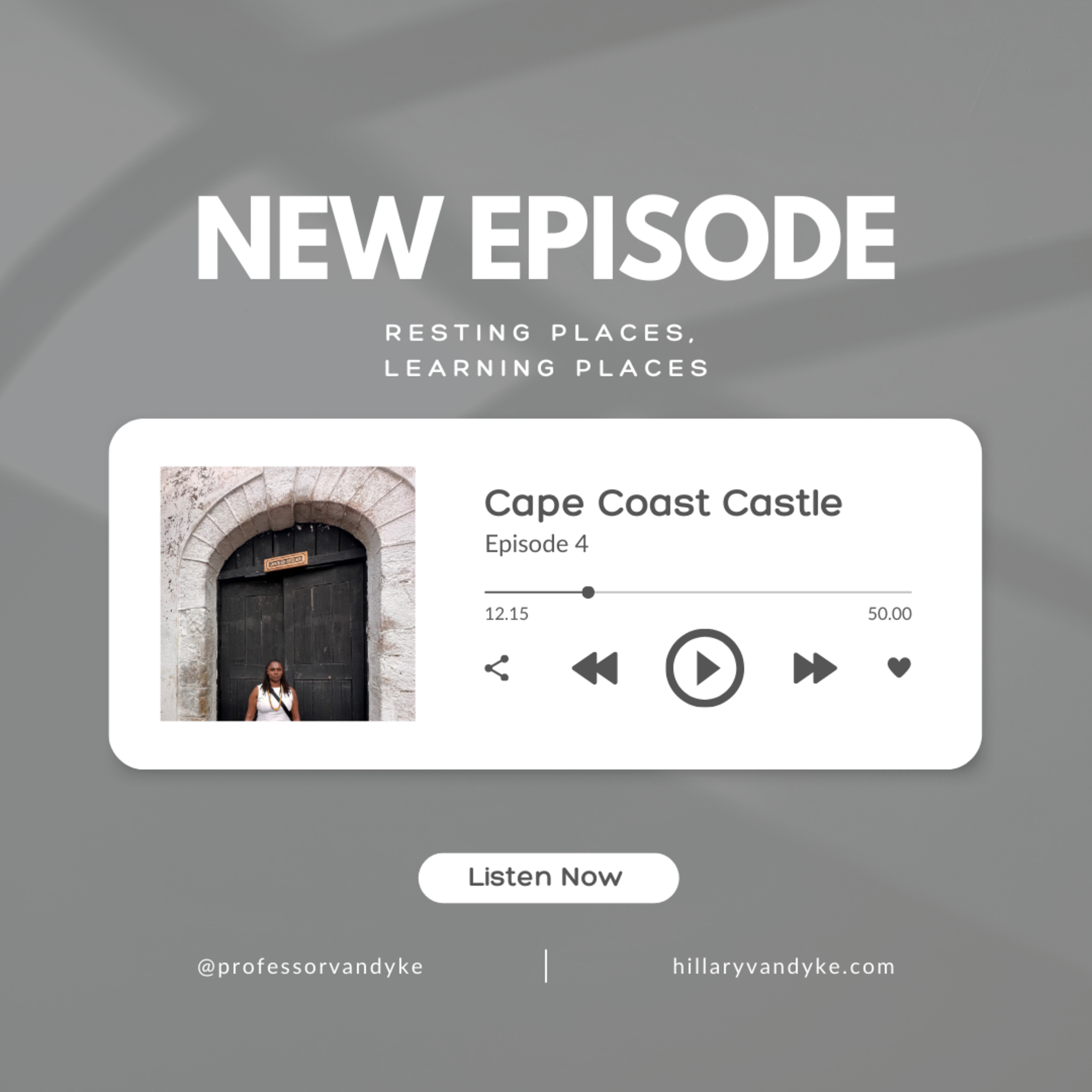 Resting Places, Learning Spaces Podcast