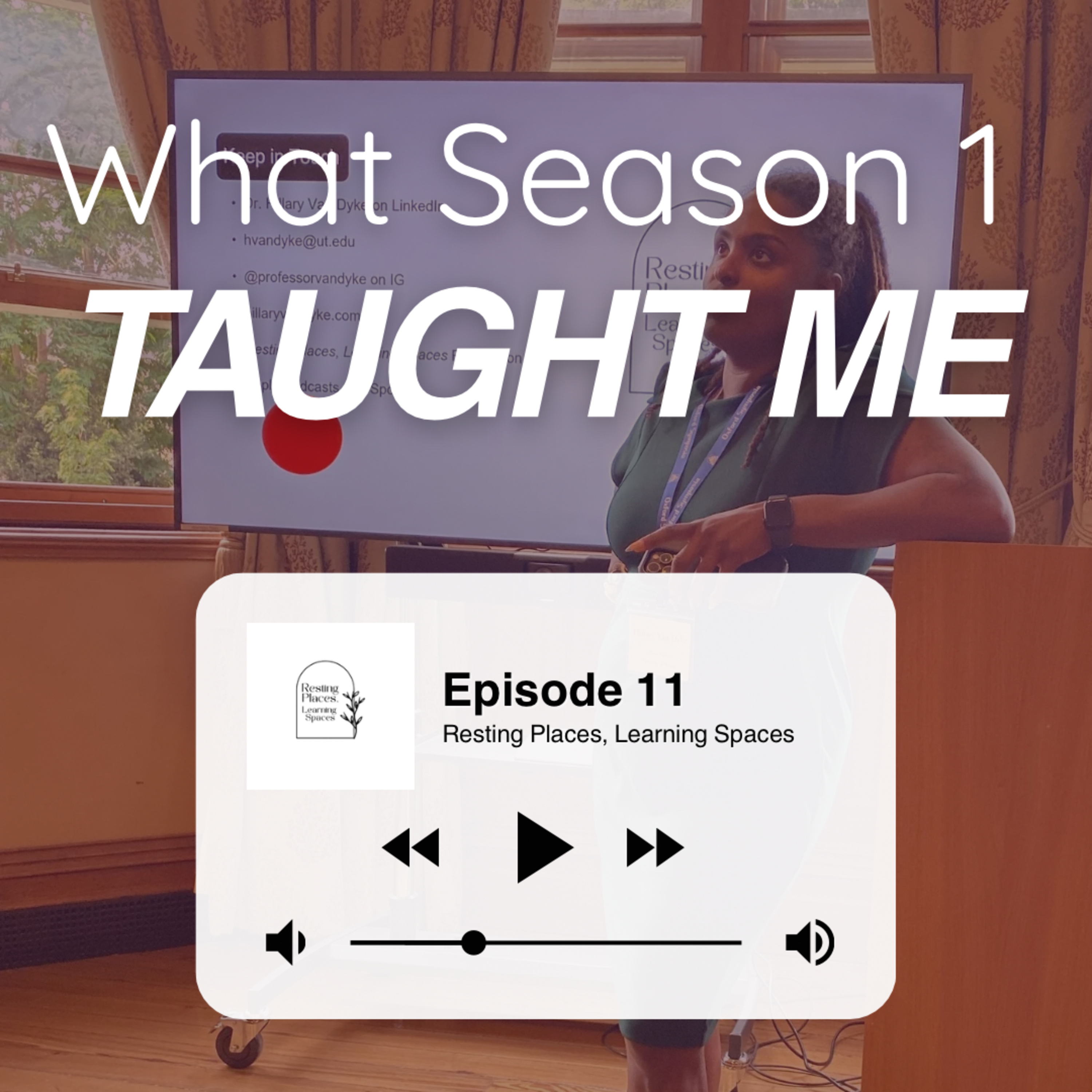 Resting Places, Learning Spaces Podcast