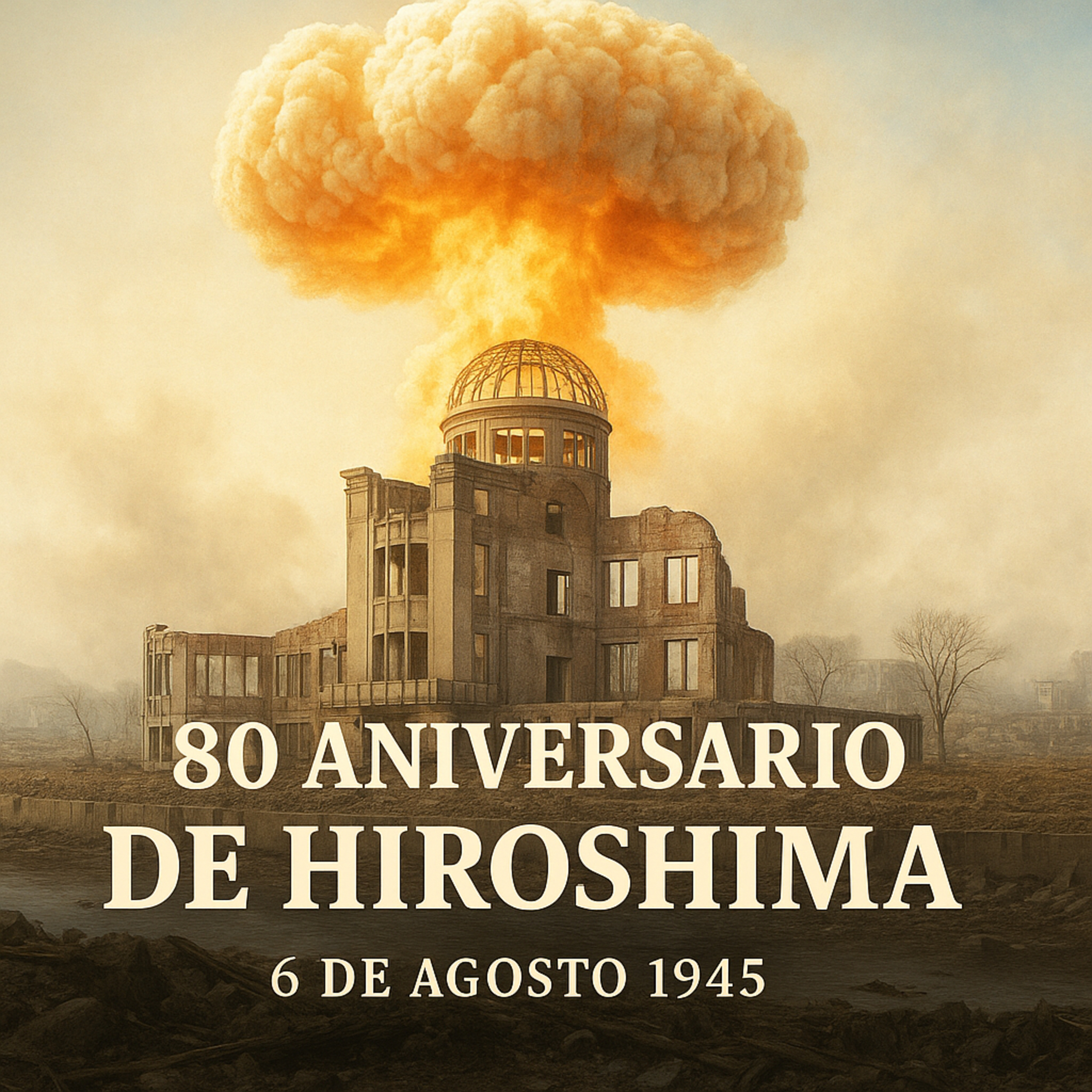 80 Años de Hiroshima: La Explosión que Marcó al Mundo episode artwork
