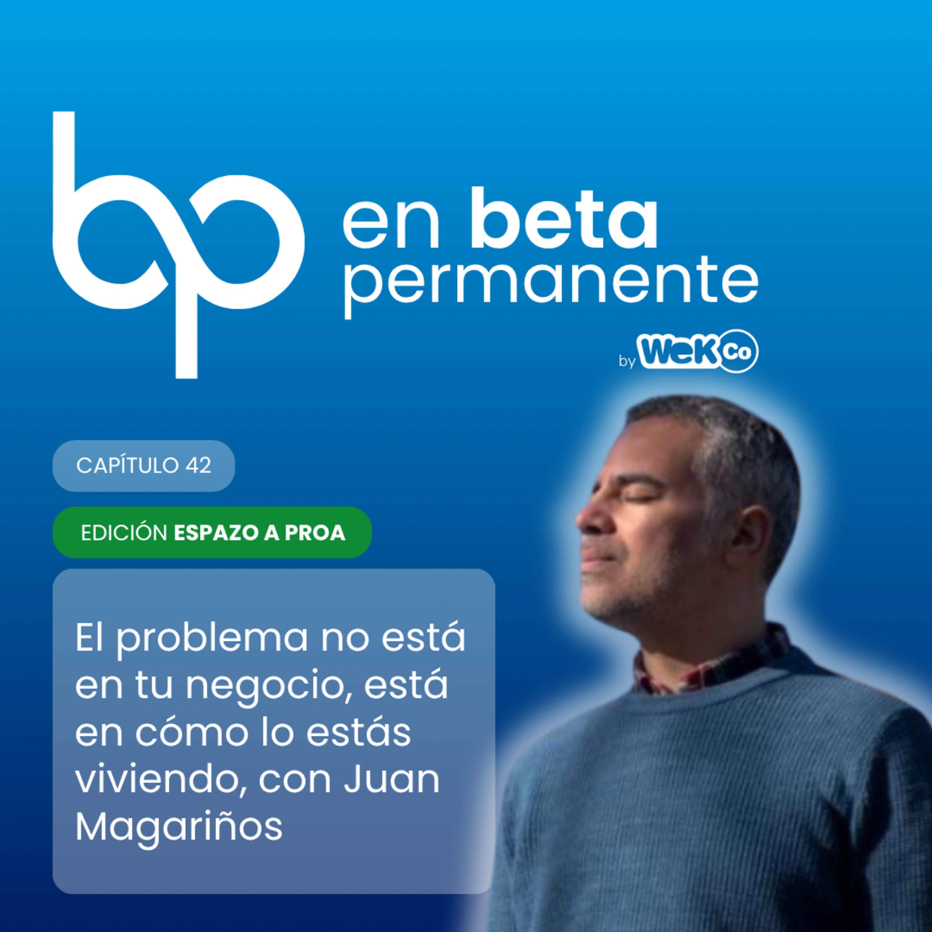 #42 El problema no está en tu negocio, está en cómo lo estás viviendo, con Juan Magariños episode artwork