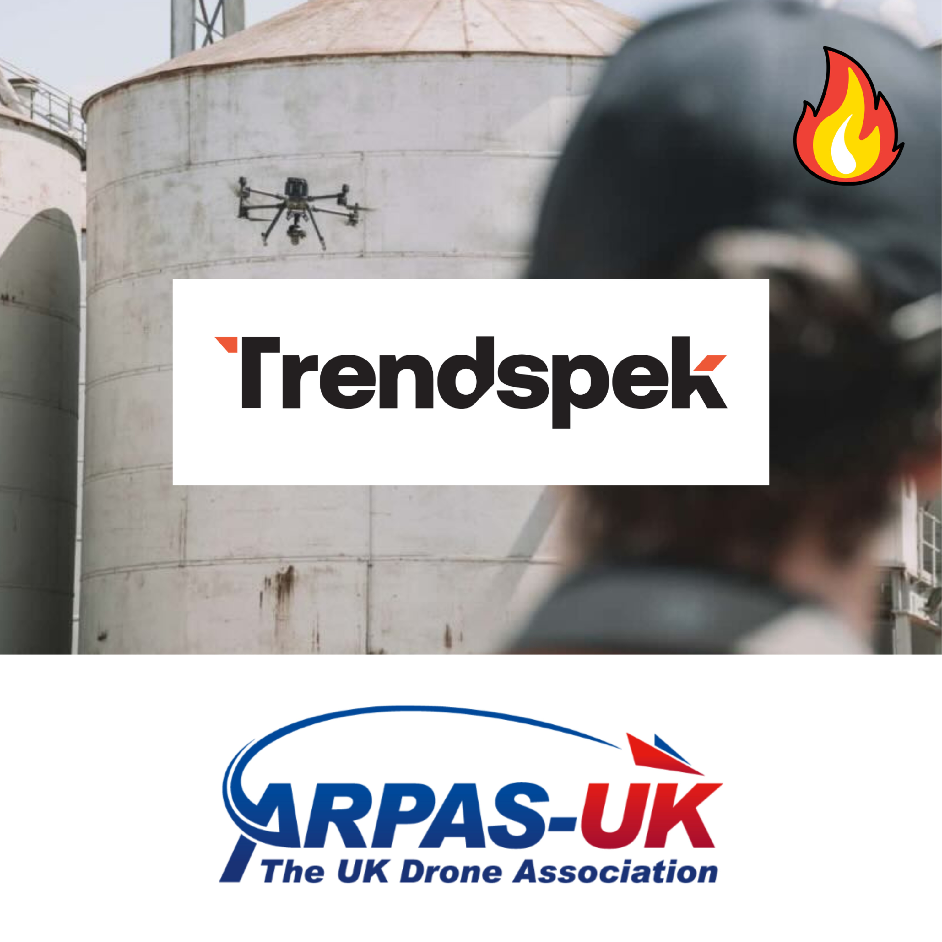 Fireside Chat 13 | Connecting Asset Owners & Drone Operators - Trendspek episode artwork