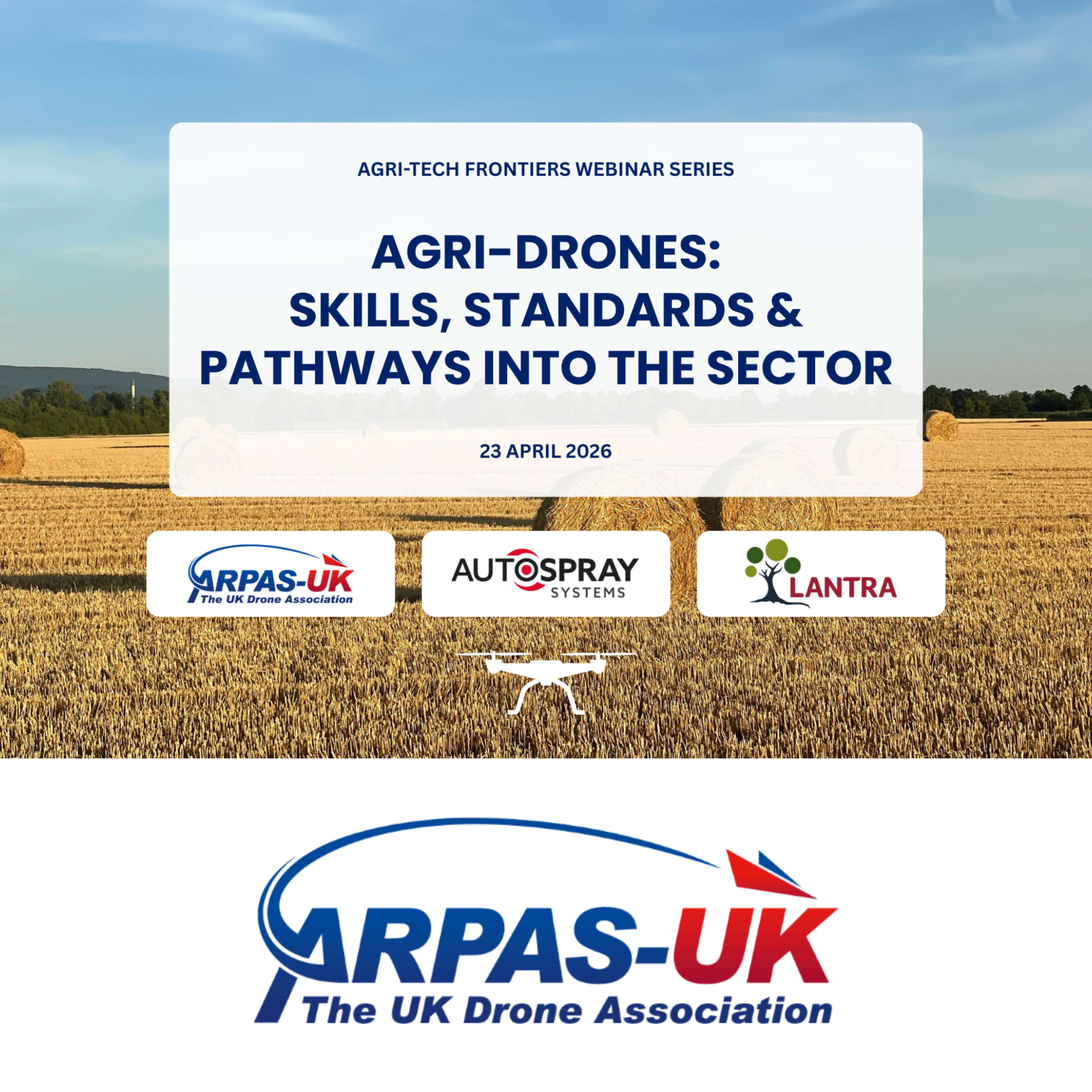 Agri-Tech | Agri-Drones: Skills, Standards & Pathways into the Sector episode artwork