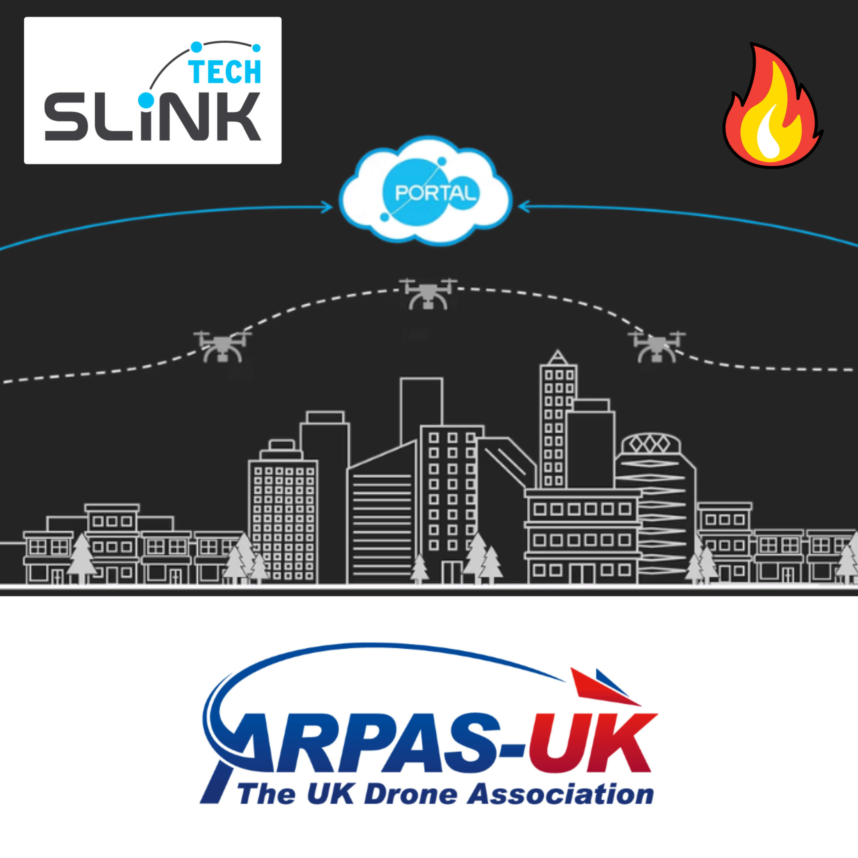 Fireside Chat 16 | Automated Drone Vertiports - Slink-Tech episode artwork