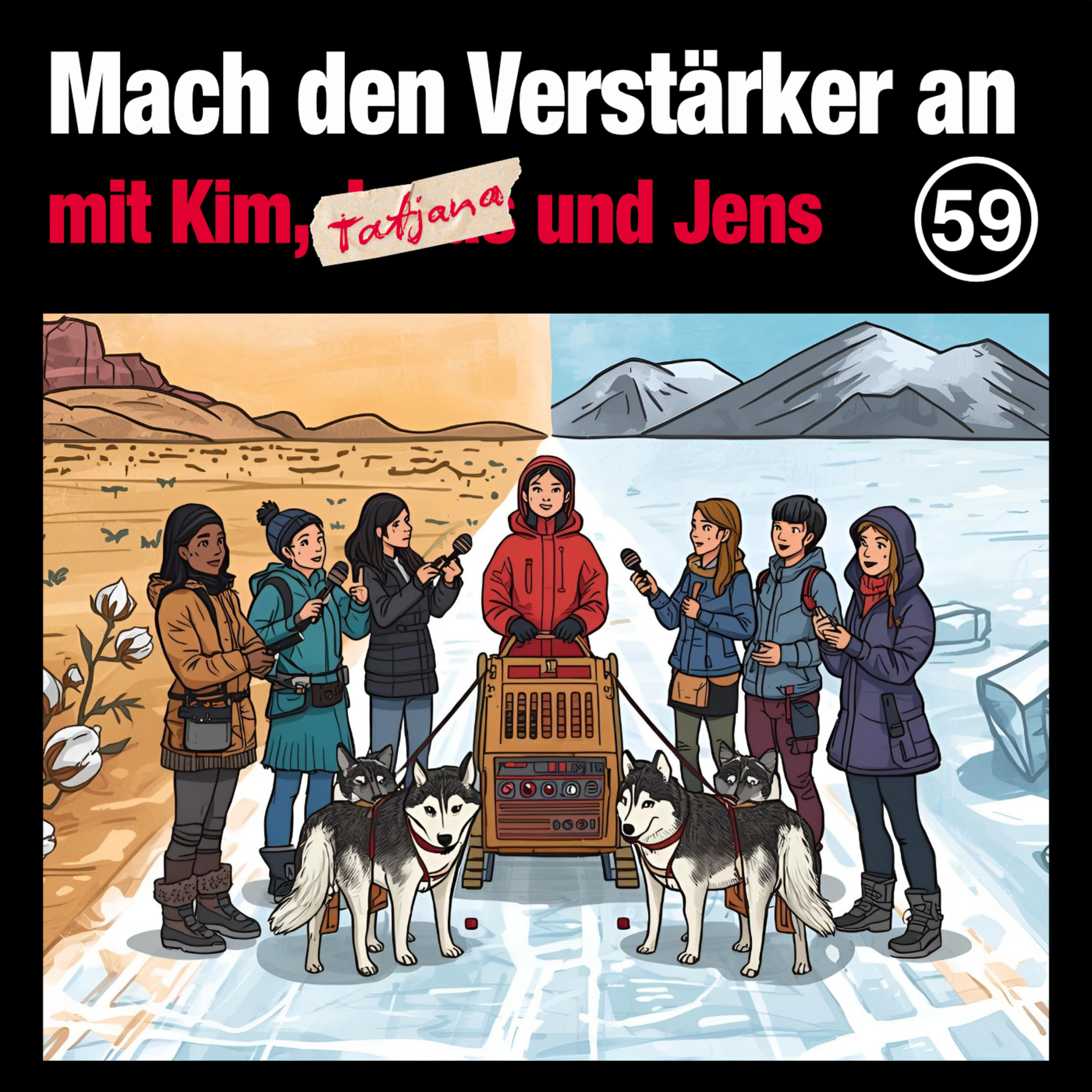 Mach den Verstärker an