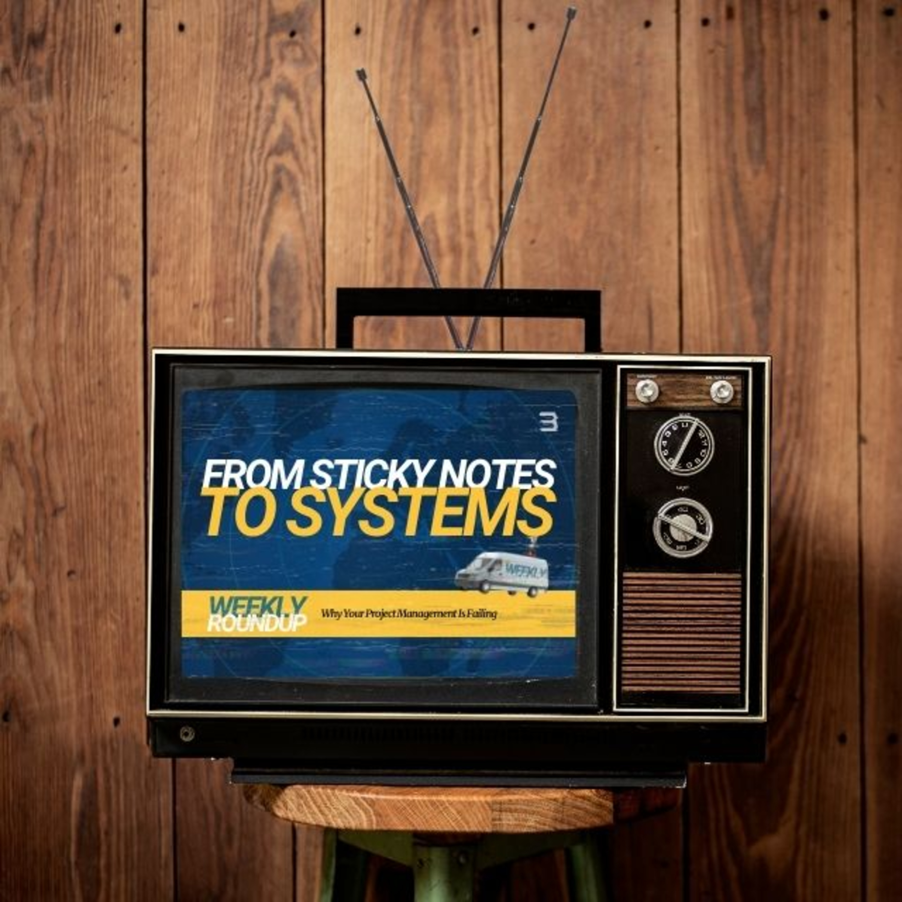 YC Weekly Roundup - From Sticky Notes to Systems: Why Your Project Management Is Failing episode artwork