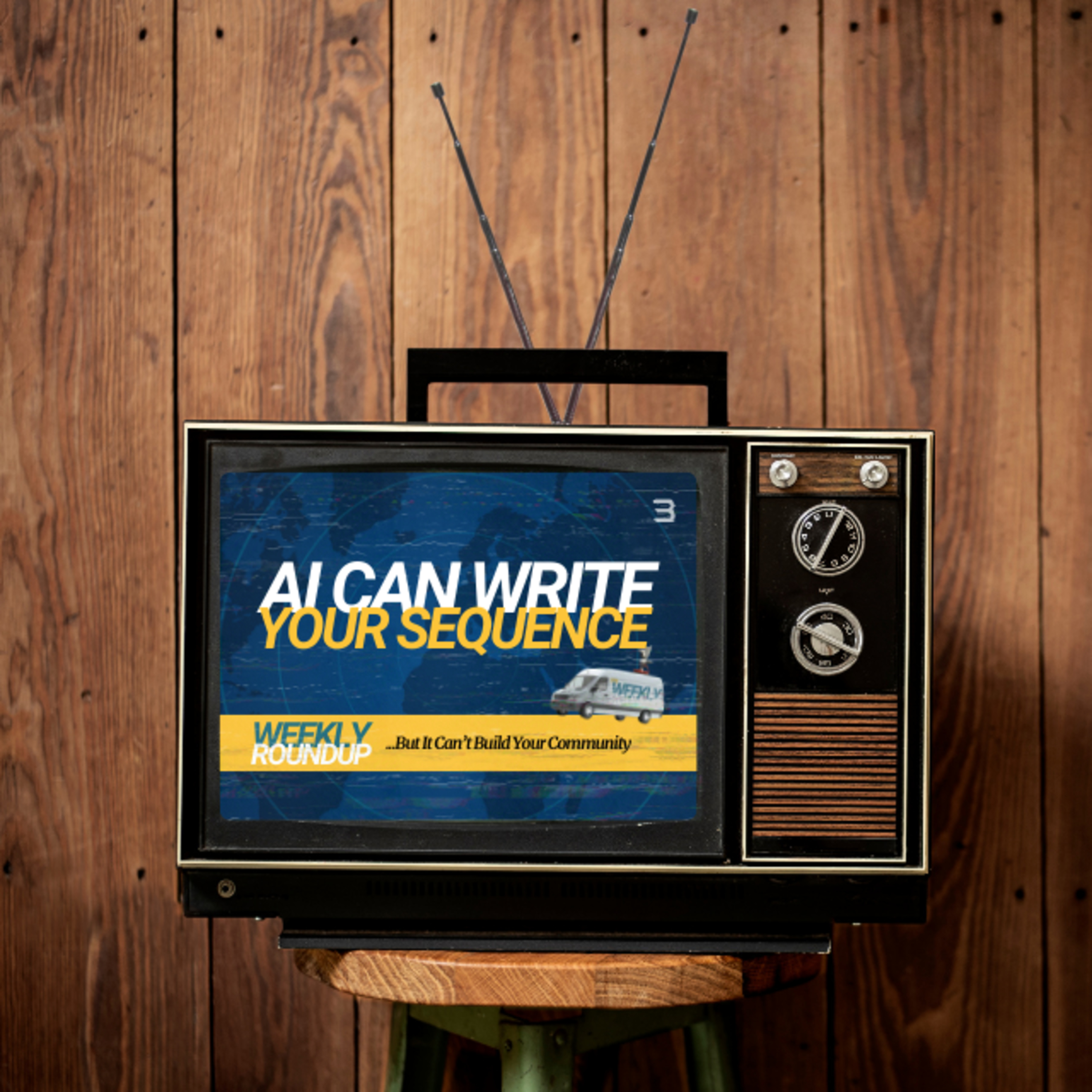 Weekly Roundup - AI Can Write Your Sequence… But It Can’t Build Your Community episode artwork