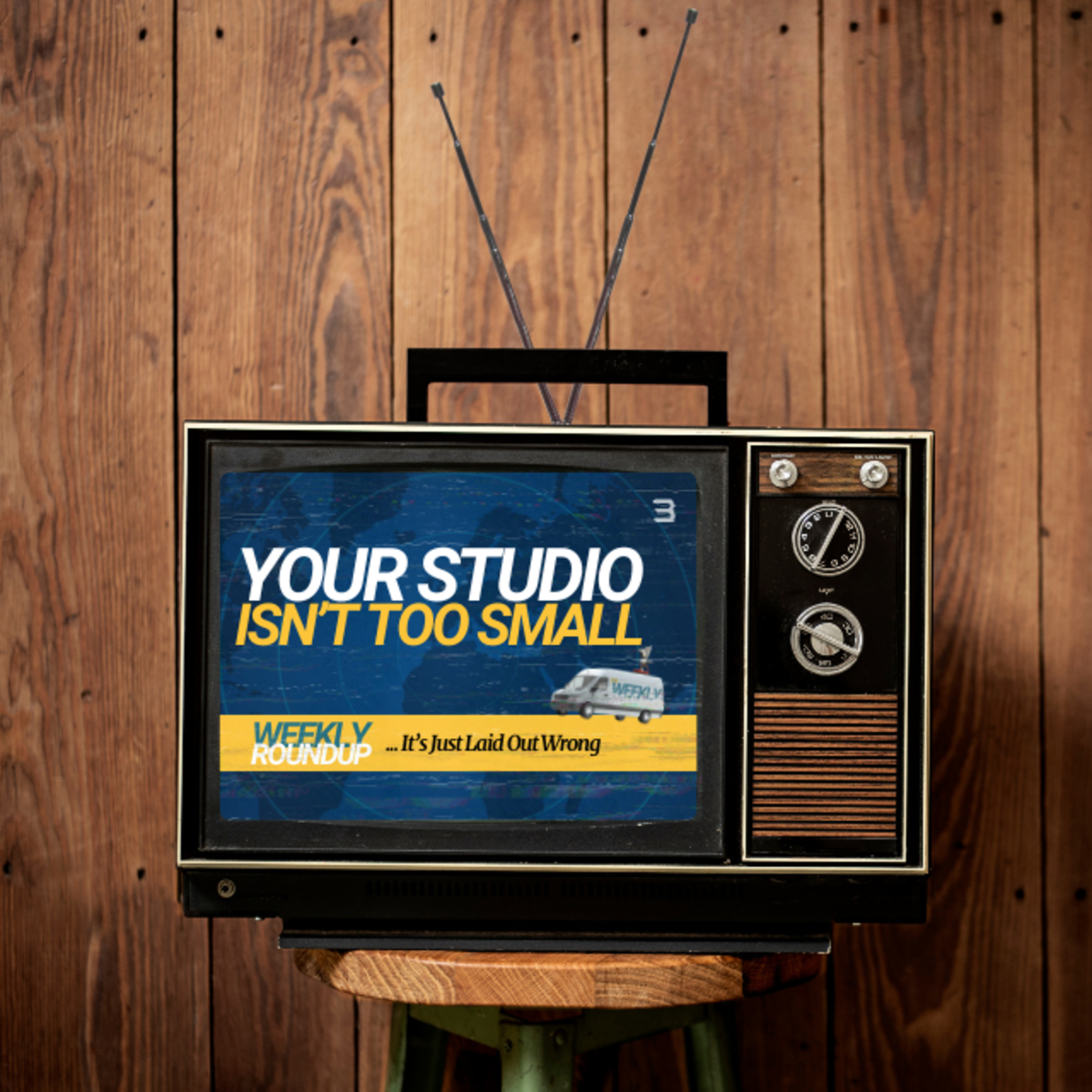Weekly Roundup - Your Studio Isn’t Too Small… It’s Just Laid Out Wrong episode artwork