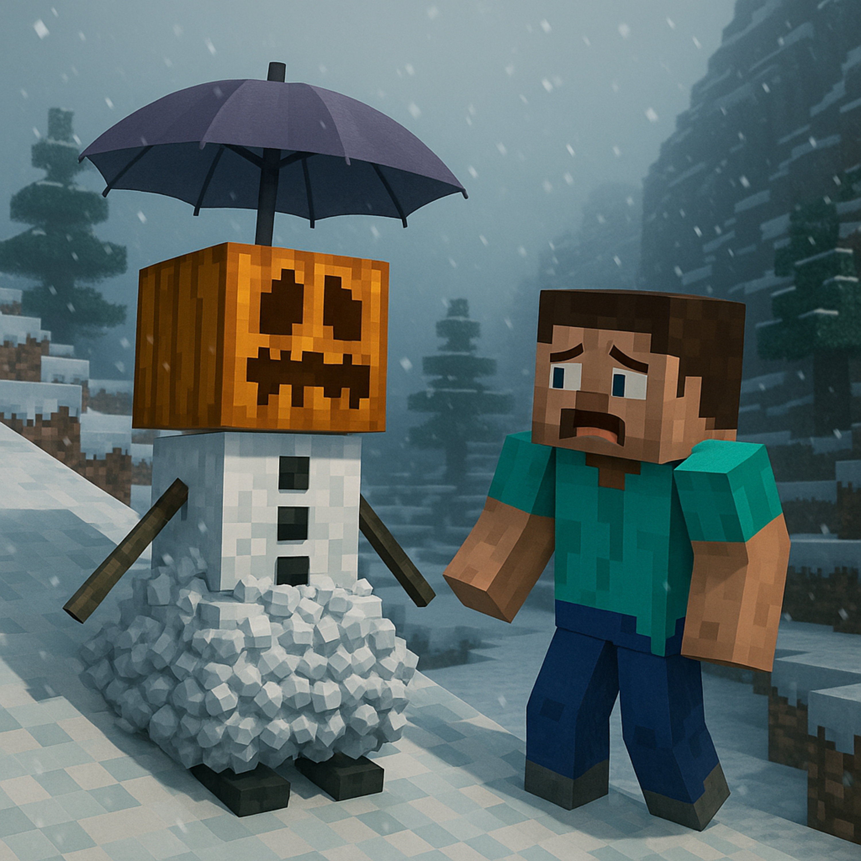 Minecraft příběhy na dobrou noc