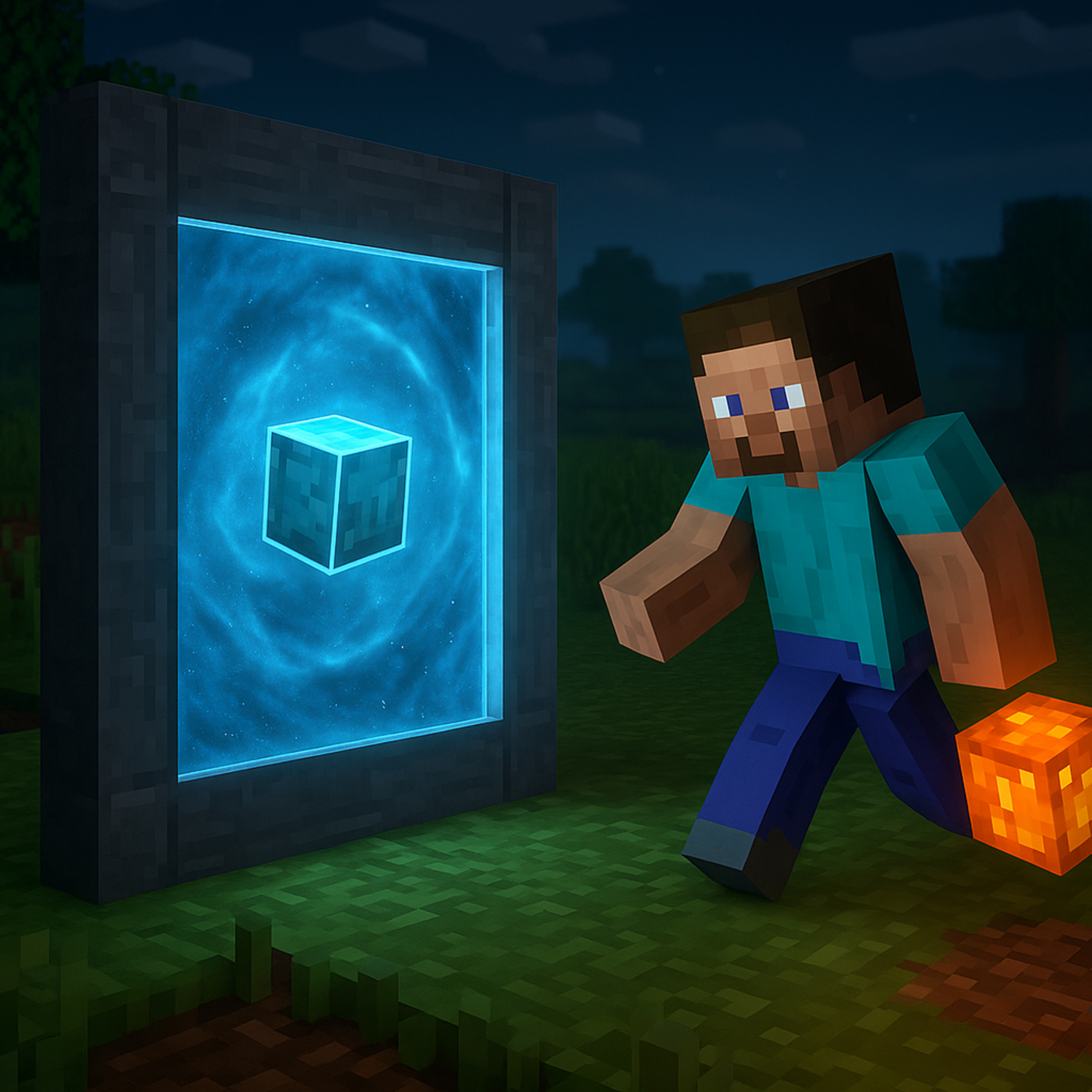 Minecraft příběhy na dobrou noc