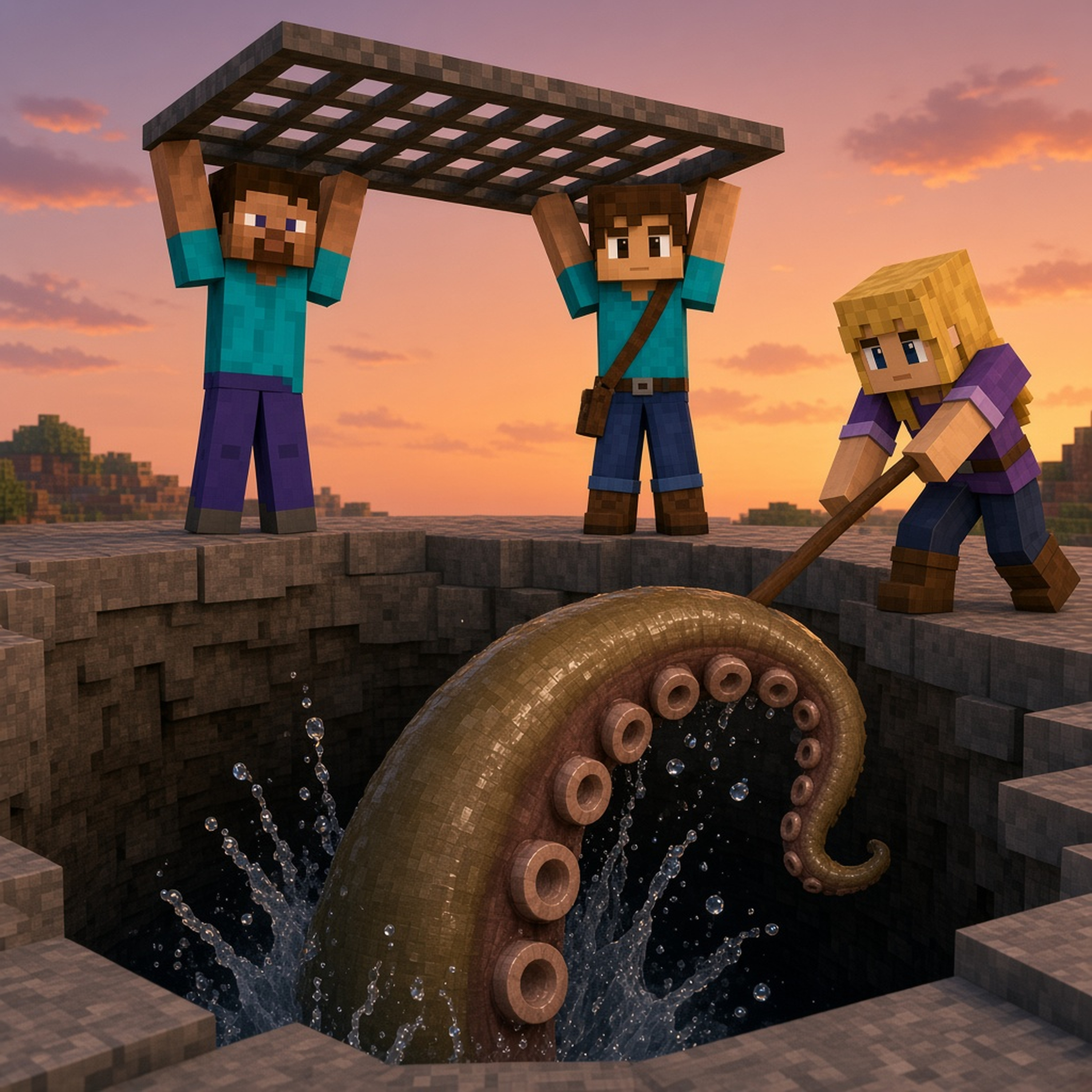 Minecraft příběhy na dobrou noc