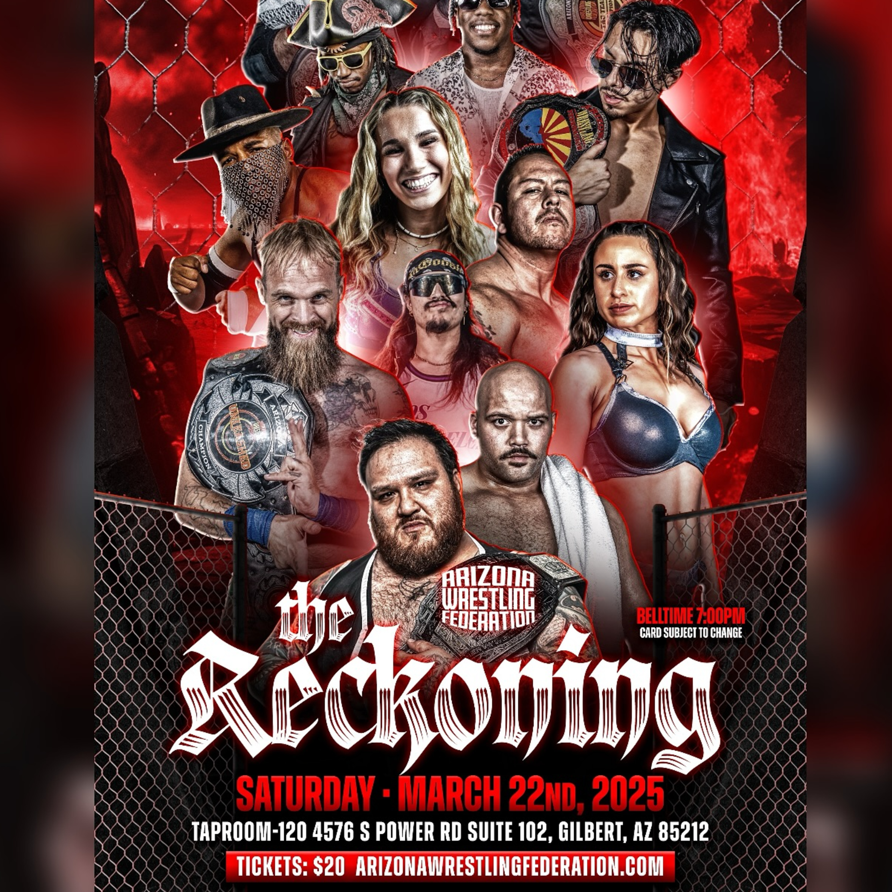 Ep. 3 - Recap - AWF: The Reckoning 3/22/25 episode artwork