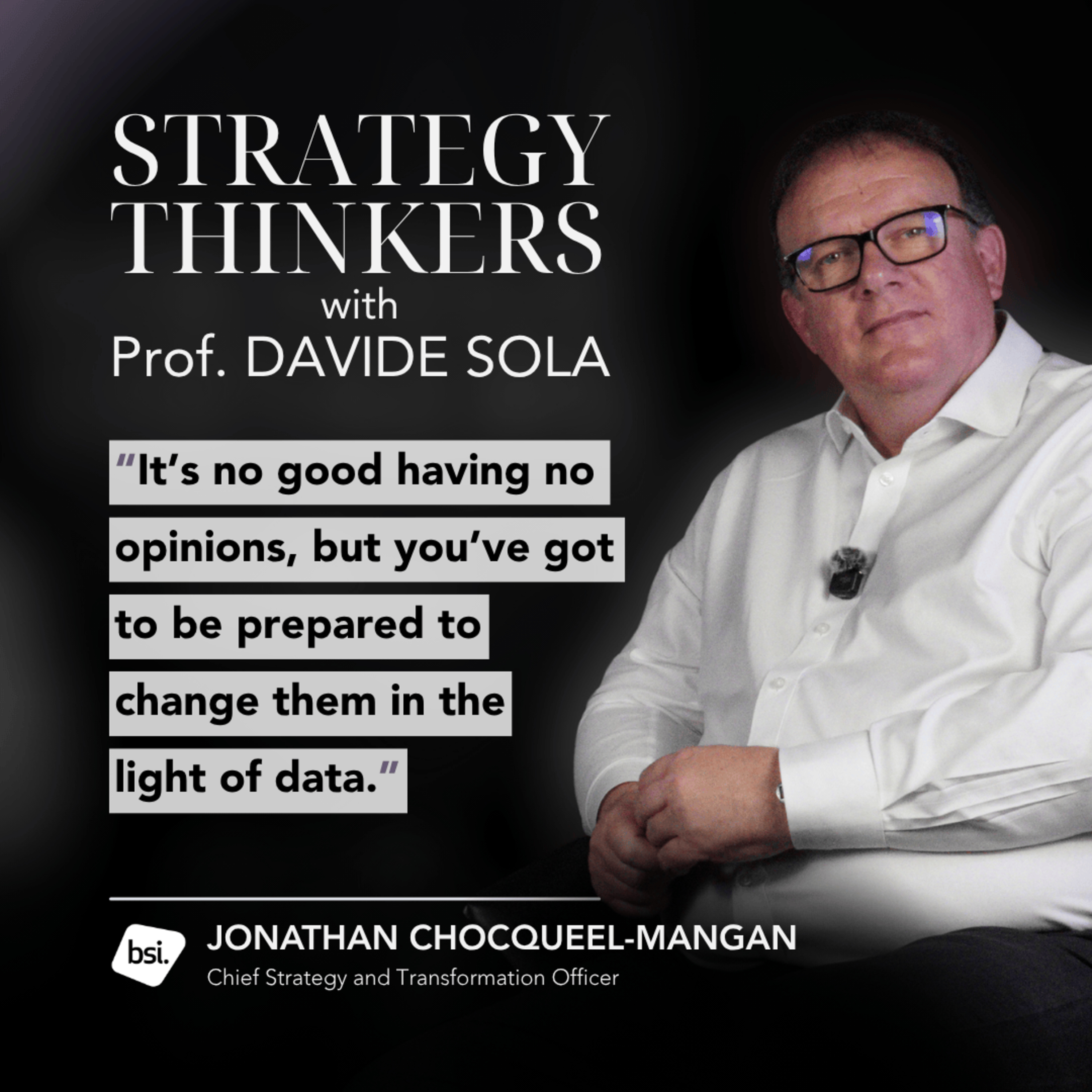 Owning the Strategy, Not the Slide Deck with Jonathan Chocqueel-Mangan, CSTO at BSI episode artwork